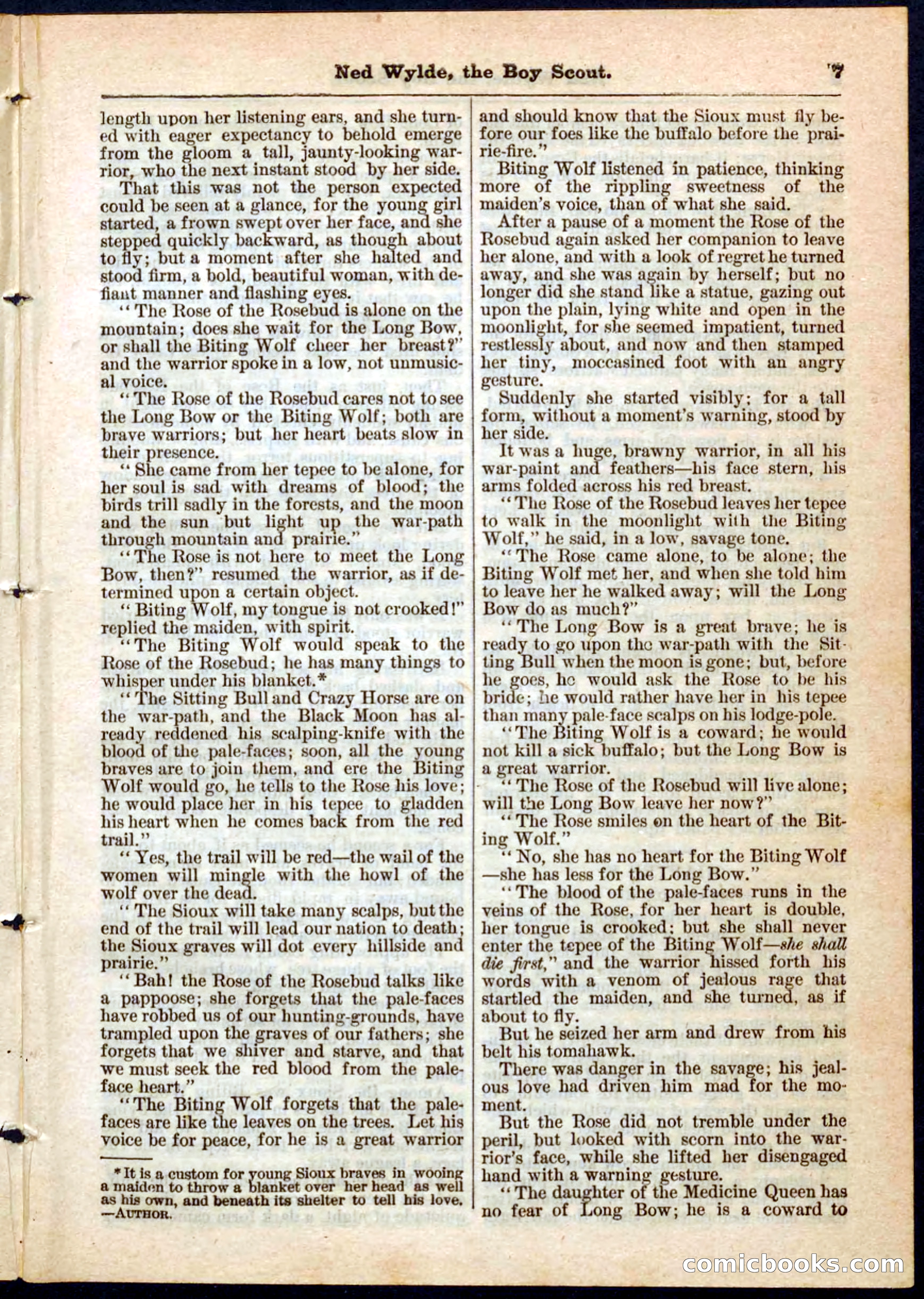 Beadle's Pocket Library No. 9 — page 7 of 32