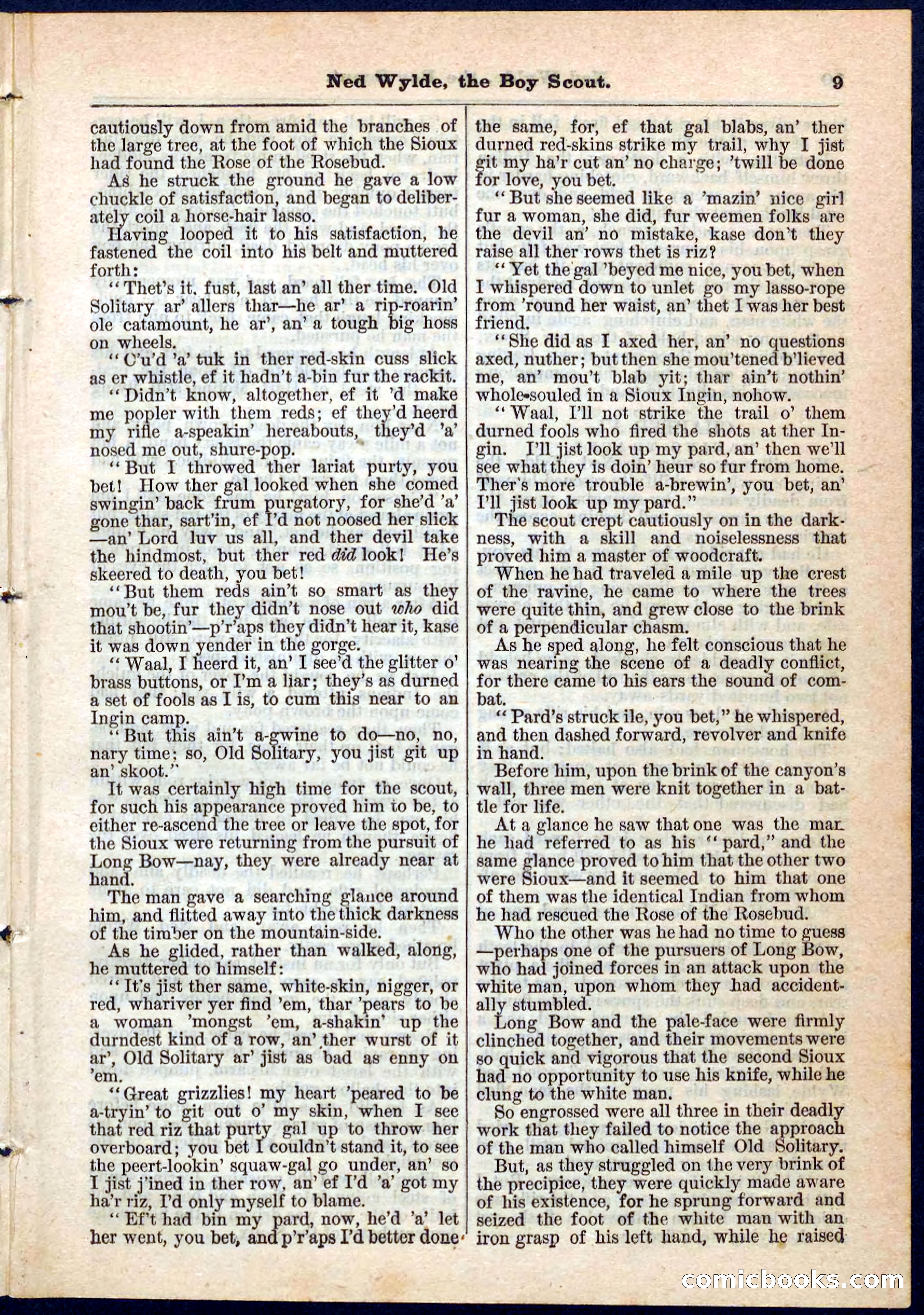 Beadle's Pocket Library No. 9 — page 9 of 32