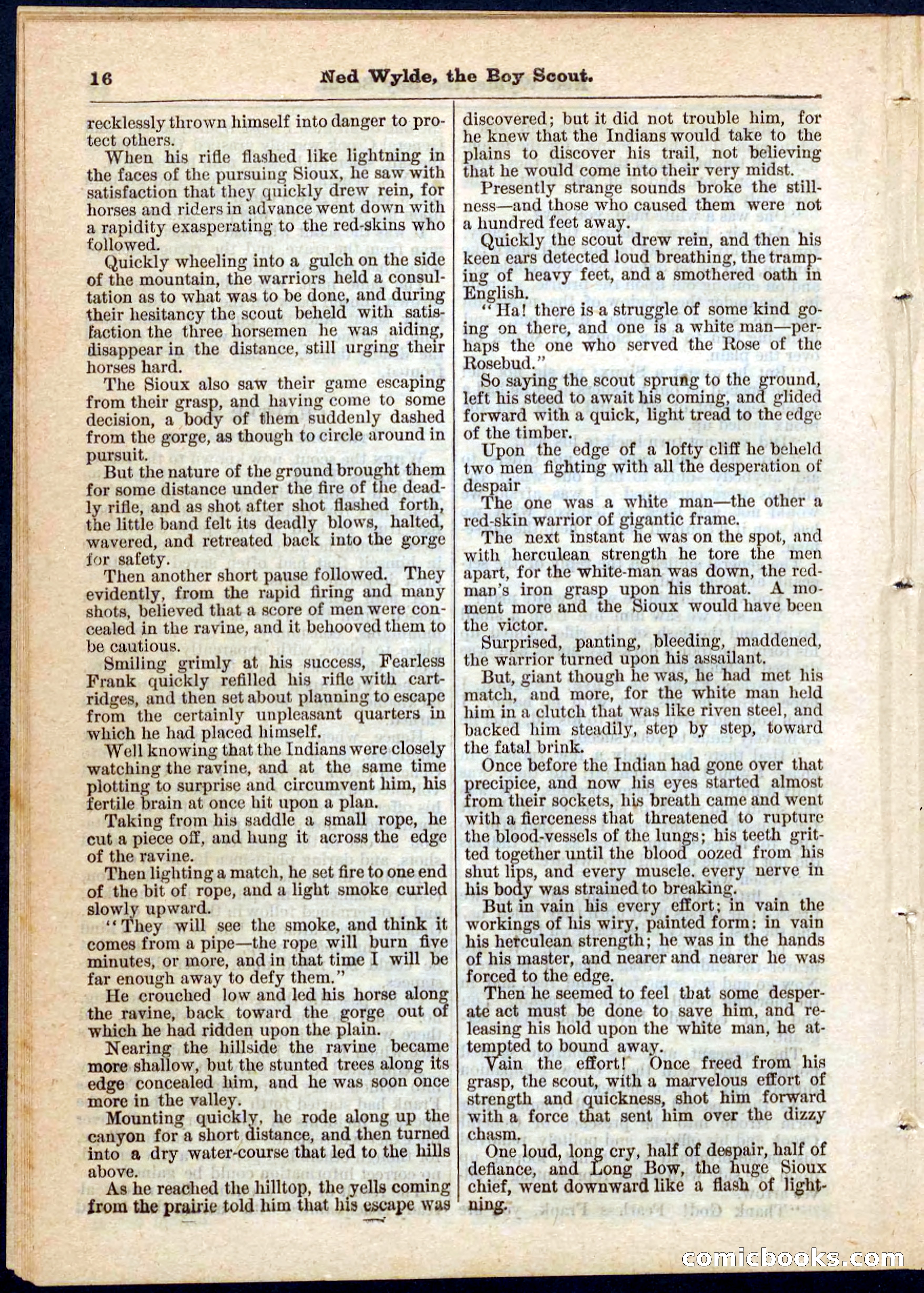 Beadle's Pocket Library No. 9 — page 16 of 32