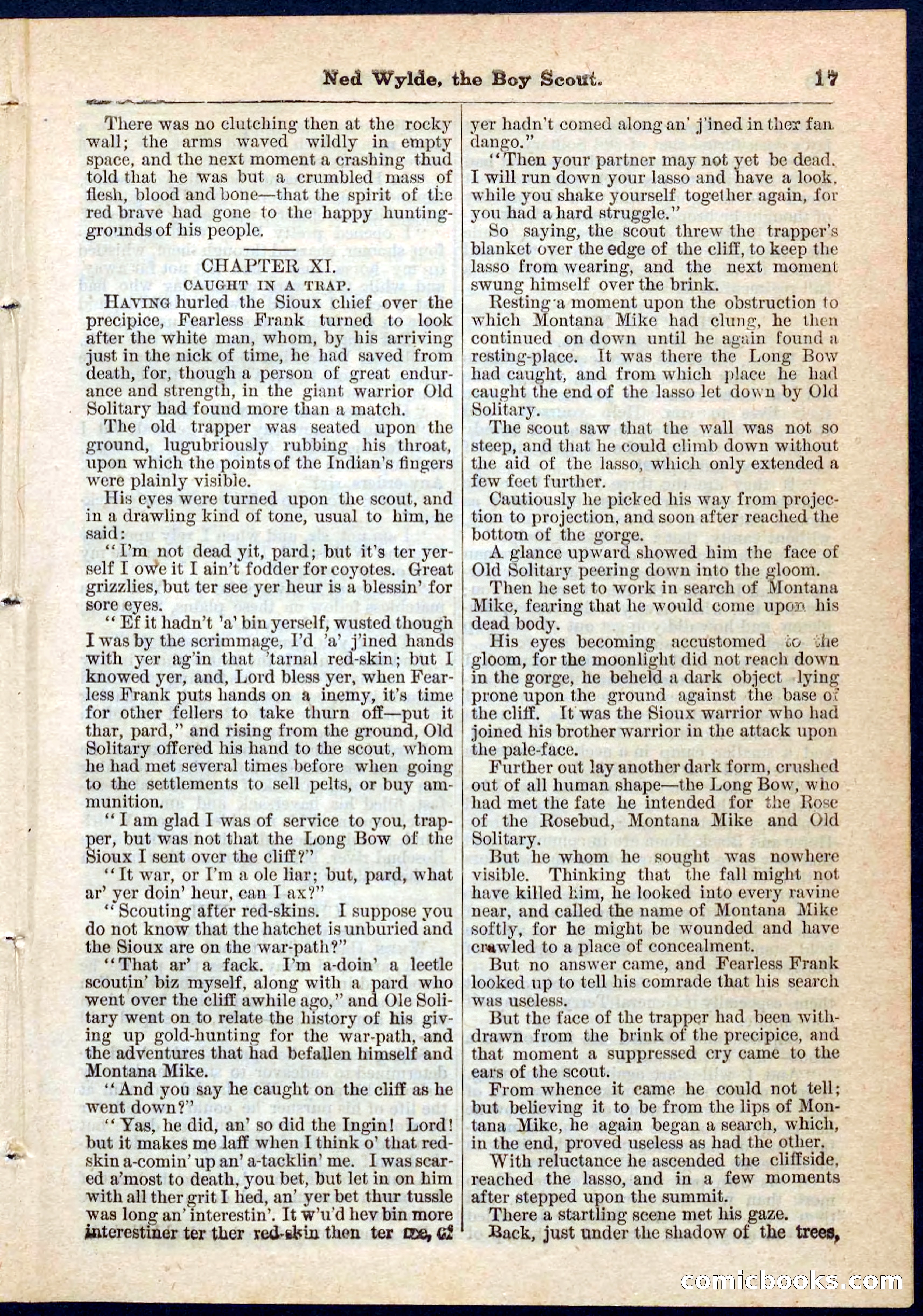 Beadle's Pocket Library No. 9 — page 17 of 32