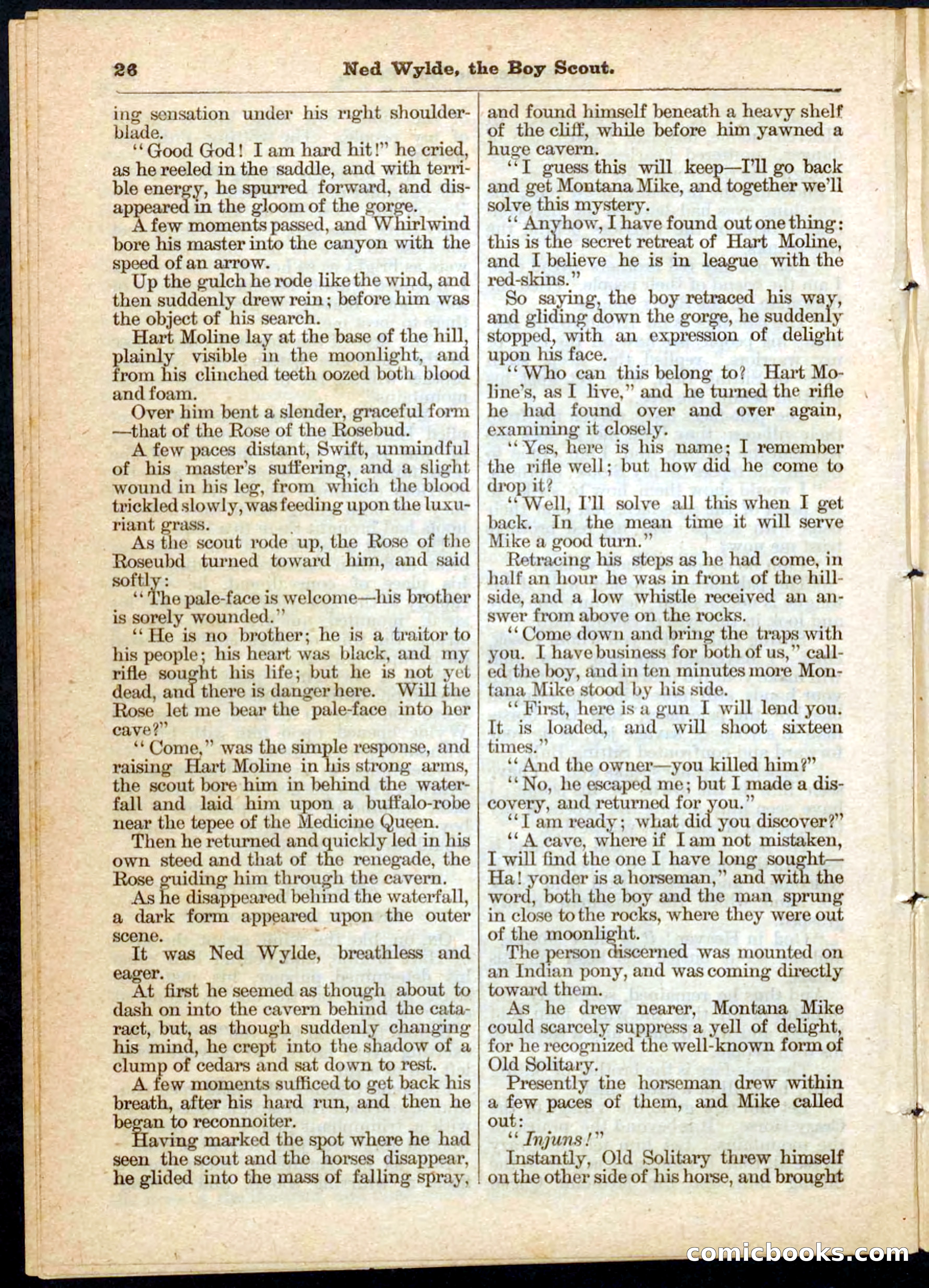 Beadle's Pocket Library No. 9 — page 26 of 32