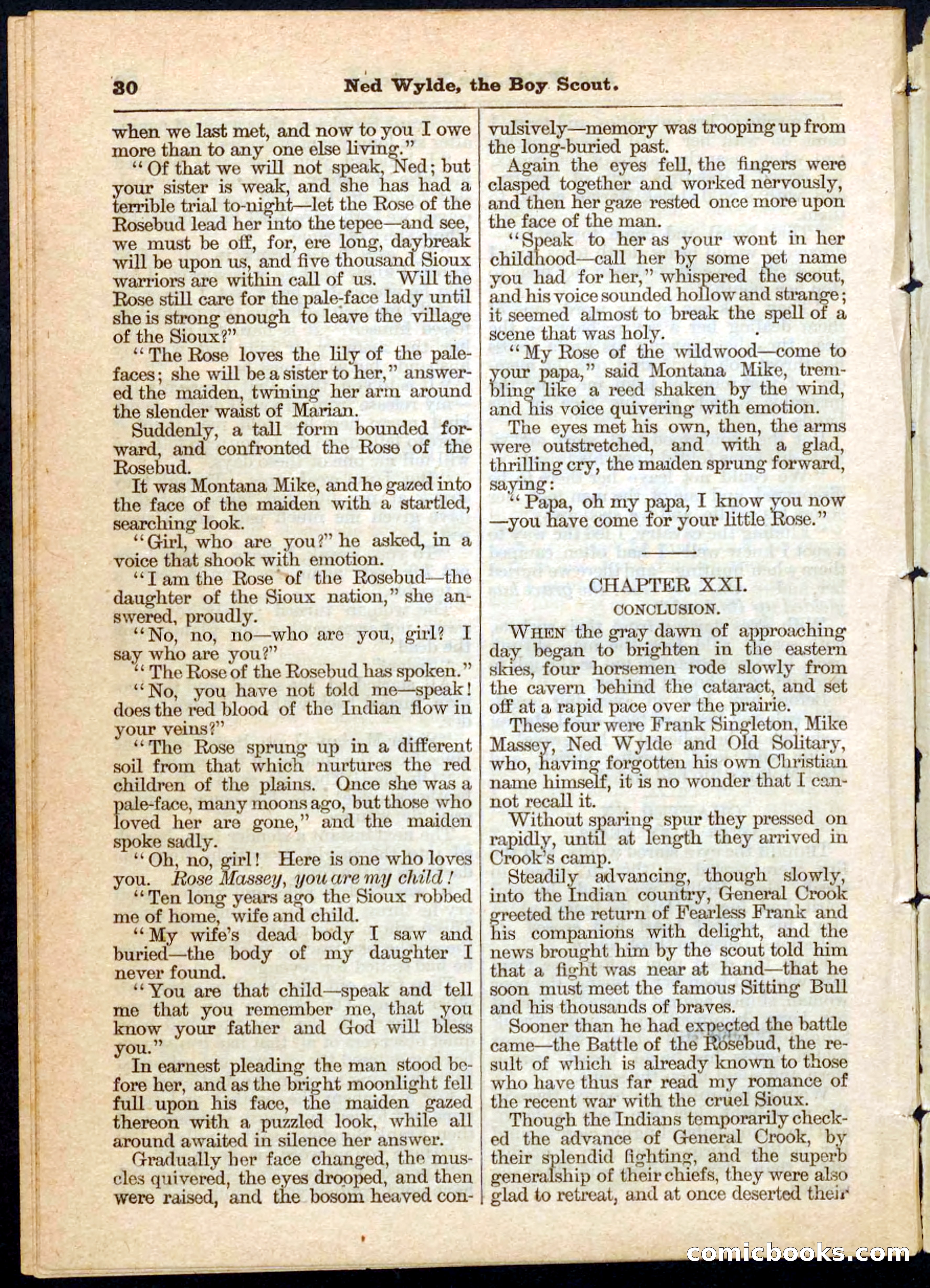 Beadle's Pocket Library No. 9 — page 30 of 32
