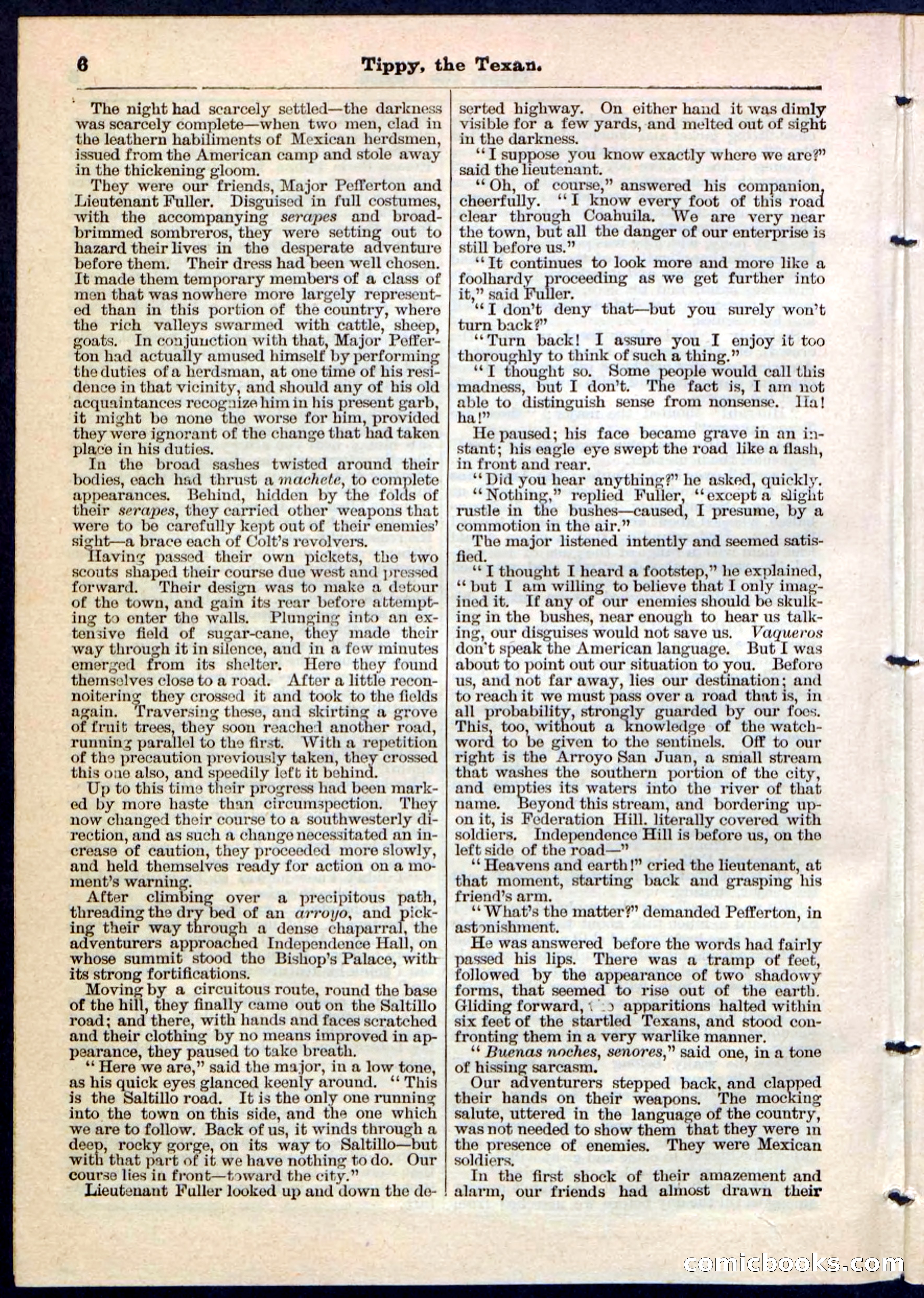 Beadle's Pocket Library No. 90 — page 6 of 32