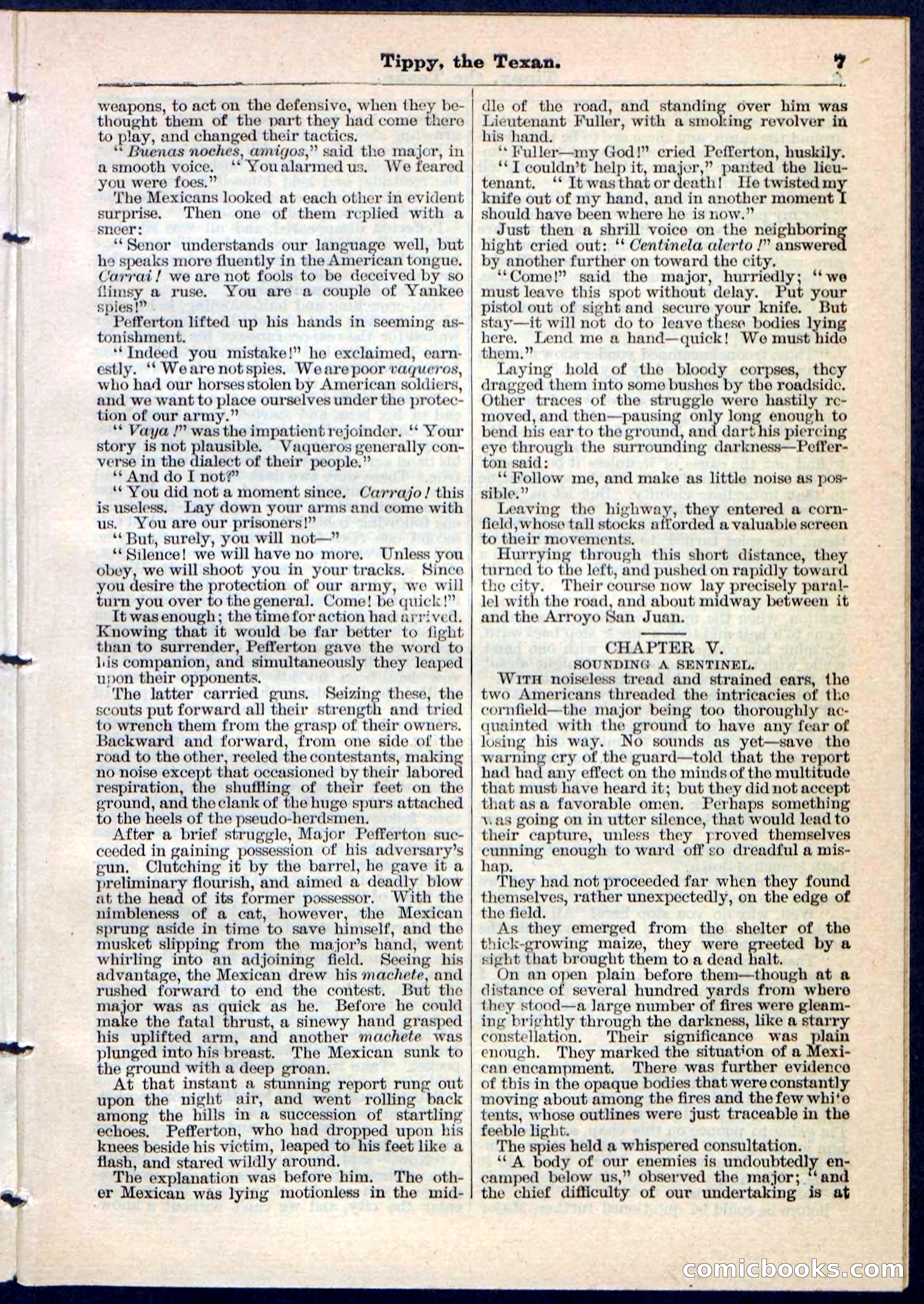 Beadle's Pocket Library No. 90 — page 7 of 32