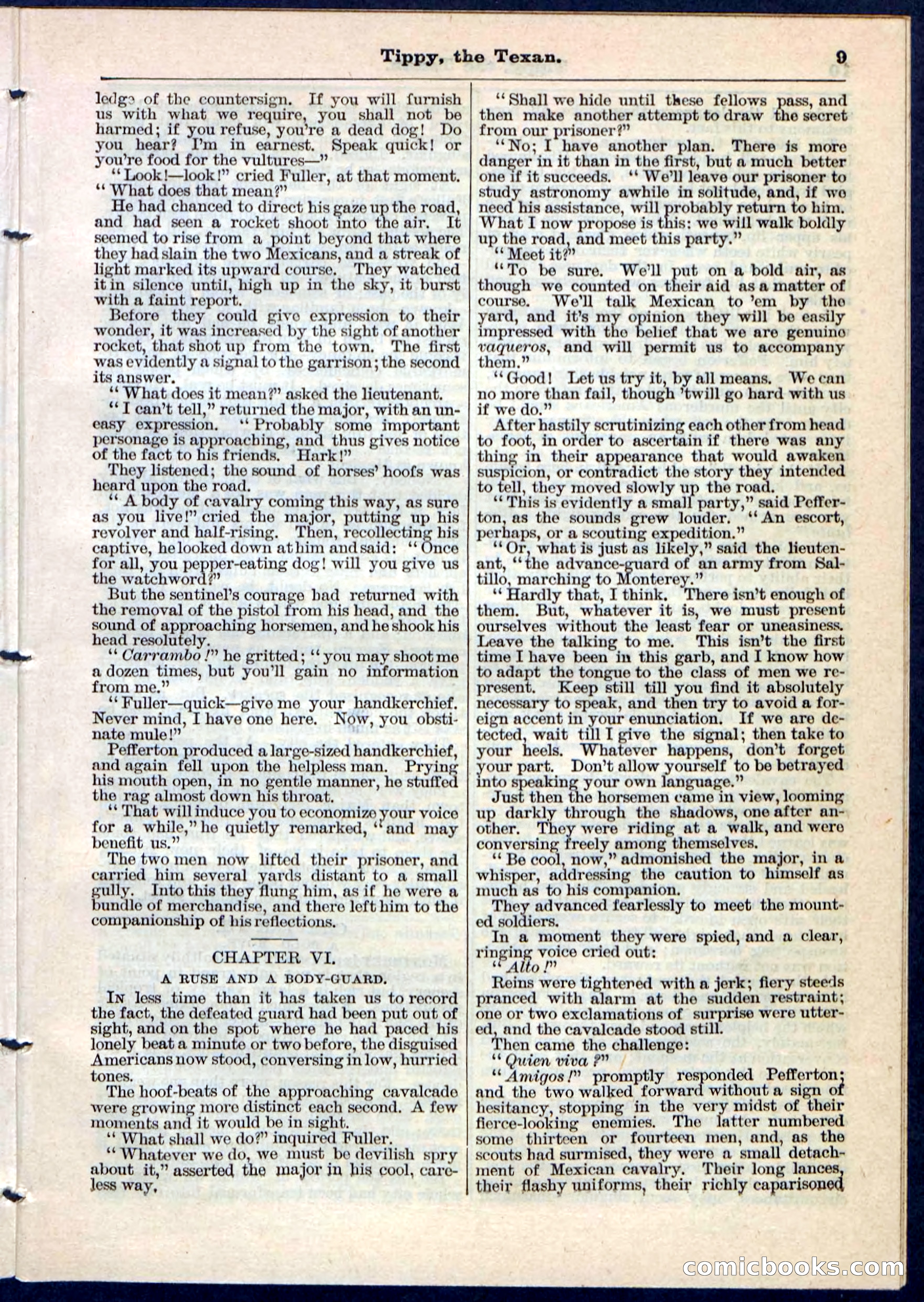 Beadle's Pocket Library No. 90 — page 9 of 32
