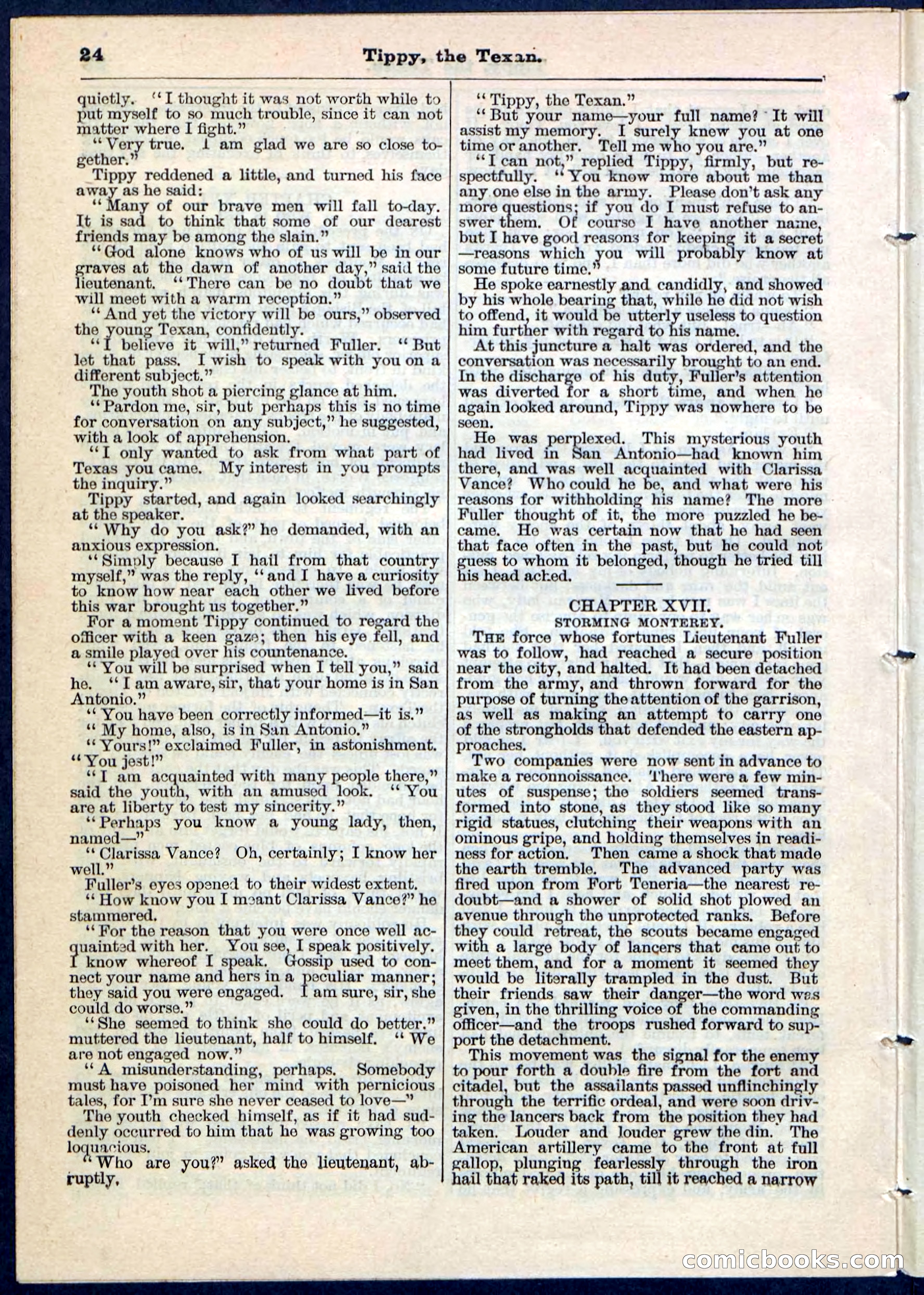 Beadle's Pocket Library No. 90 — page 24 of 32