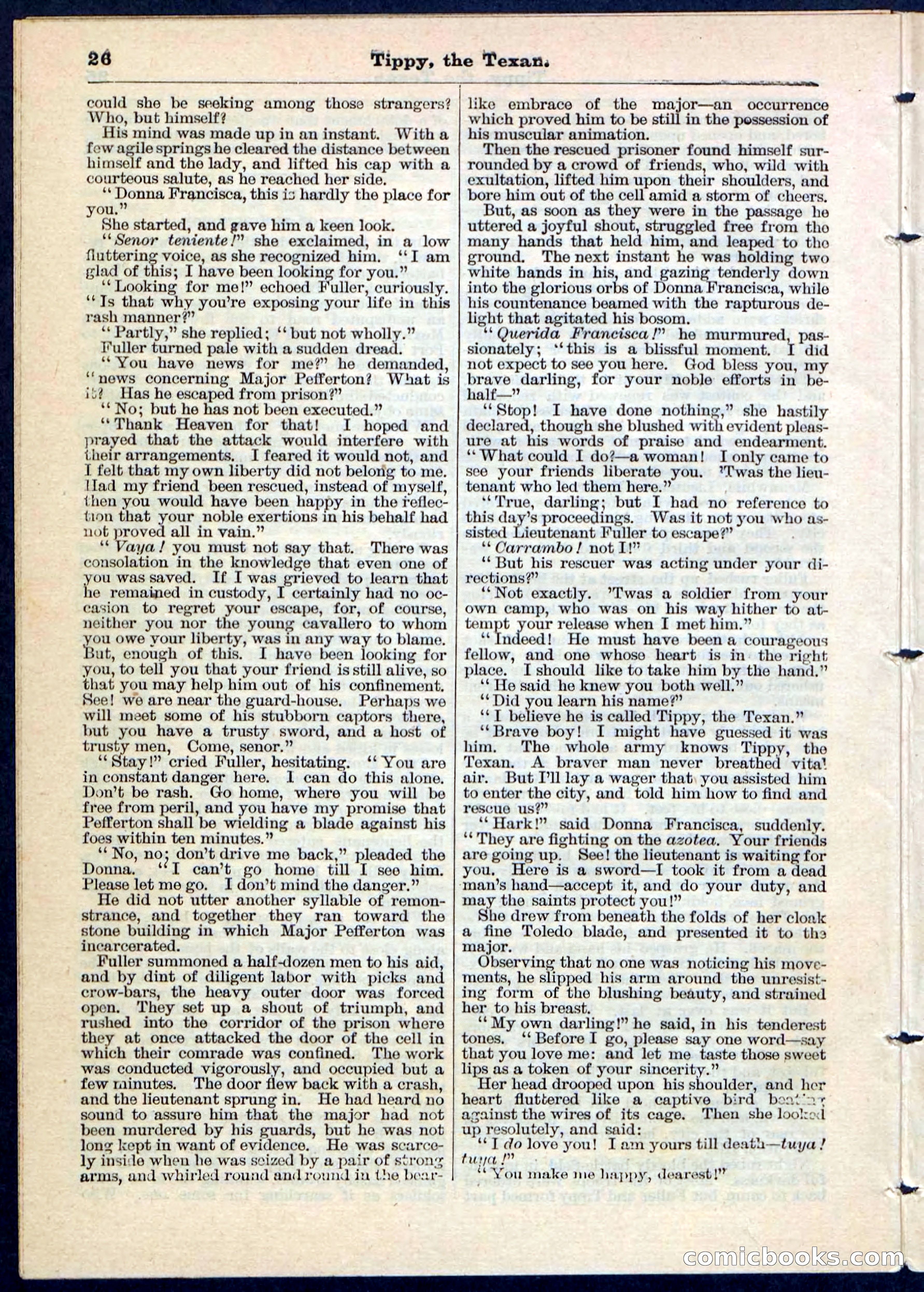 Beadle's Pocket Library No. 90 — page 26 of 32