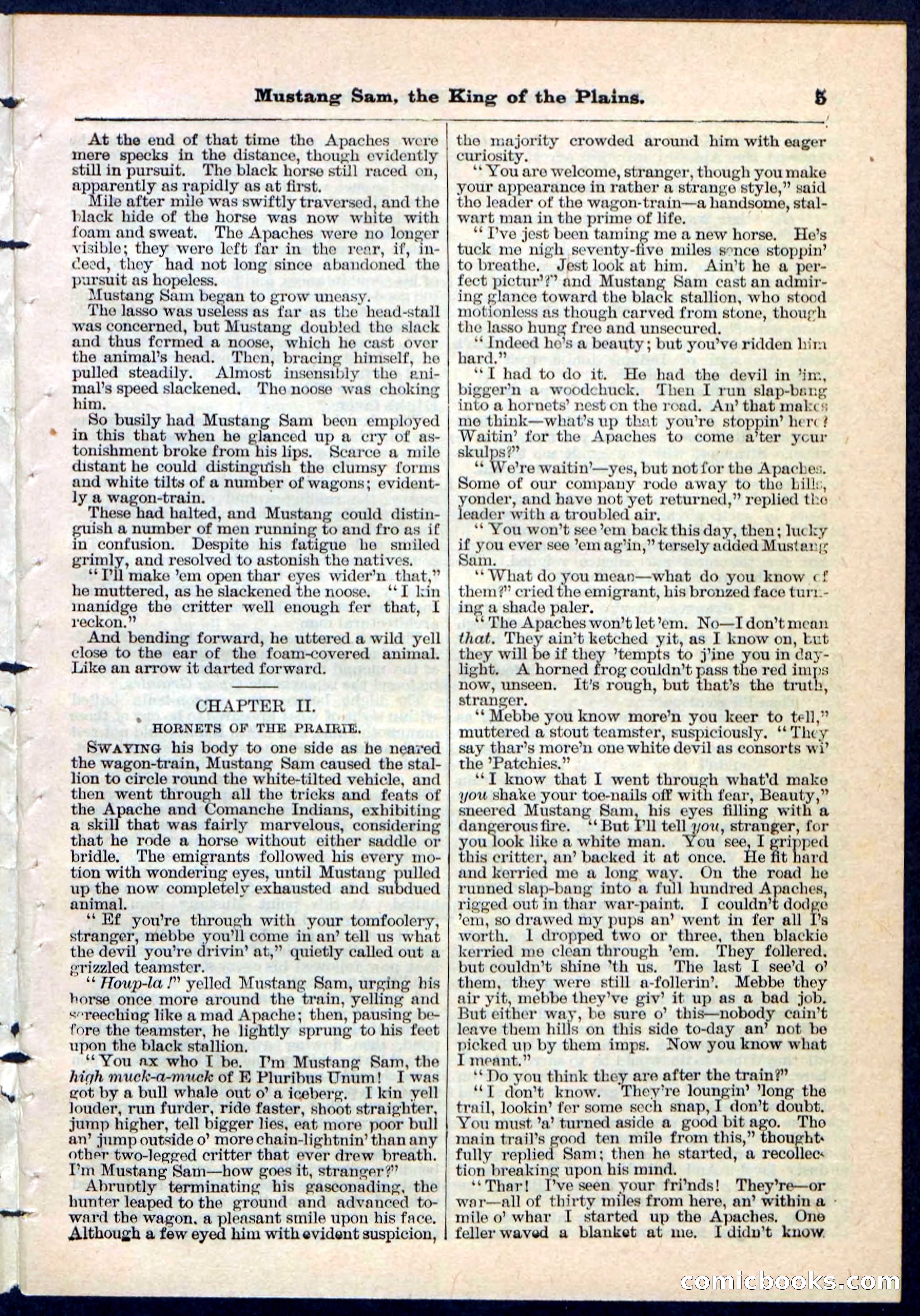 Beadle's Pocket Library No. 91 — page 5 of 32