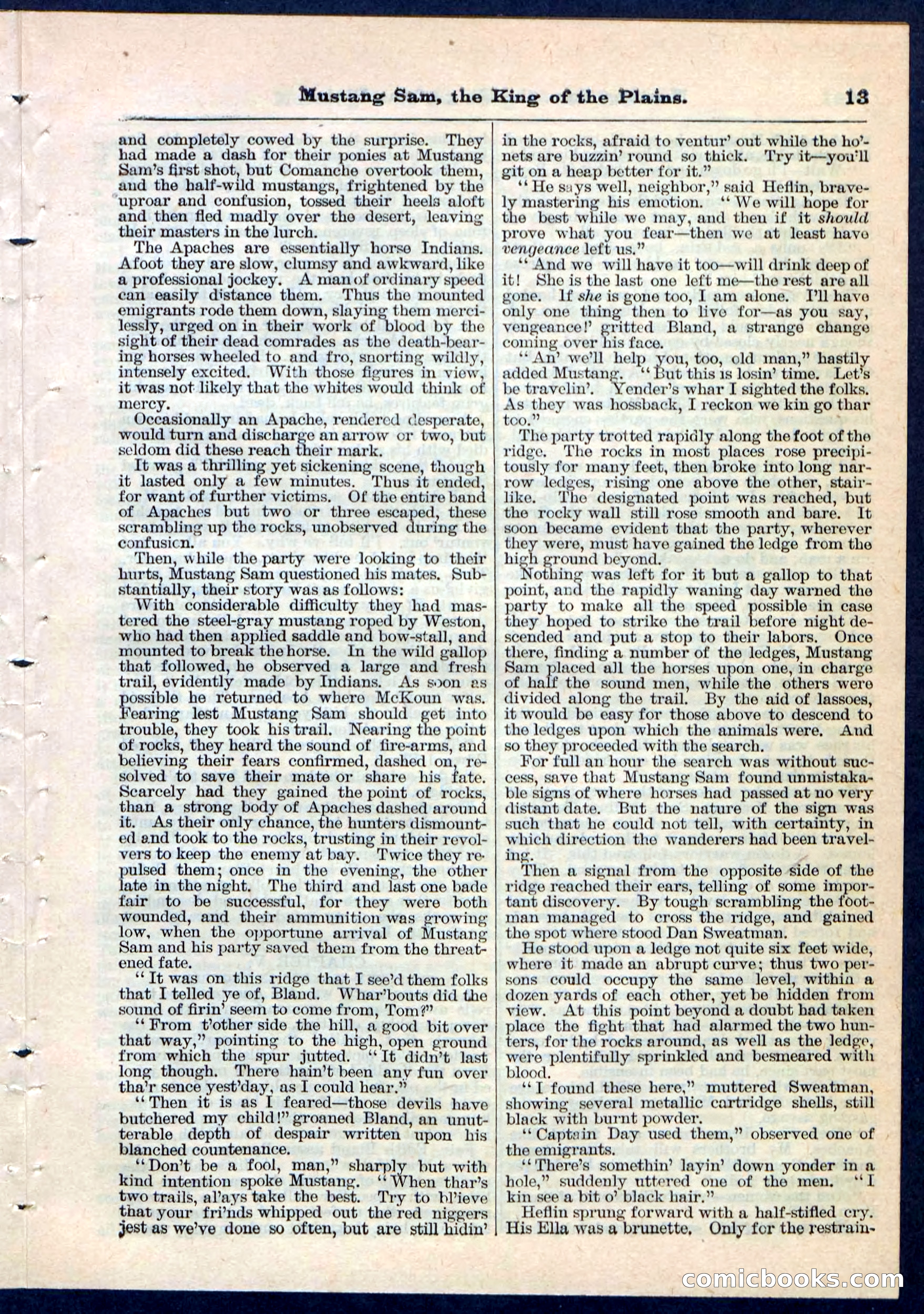 Beadle's Pocket Library No. 91 — page 13 of 32
