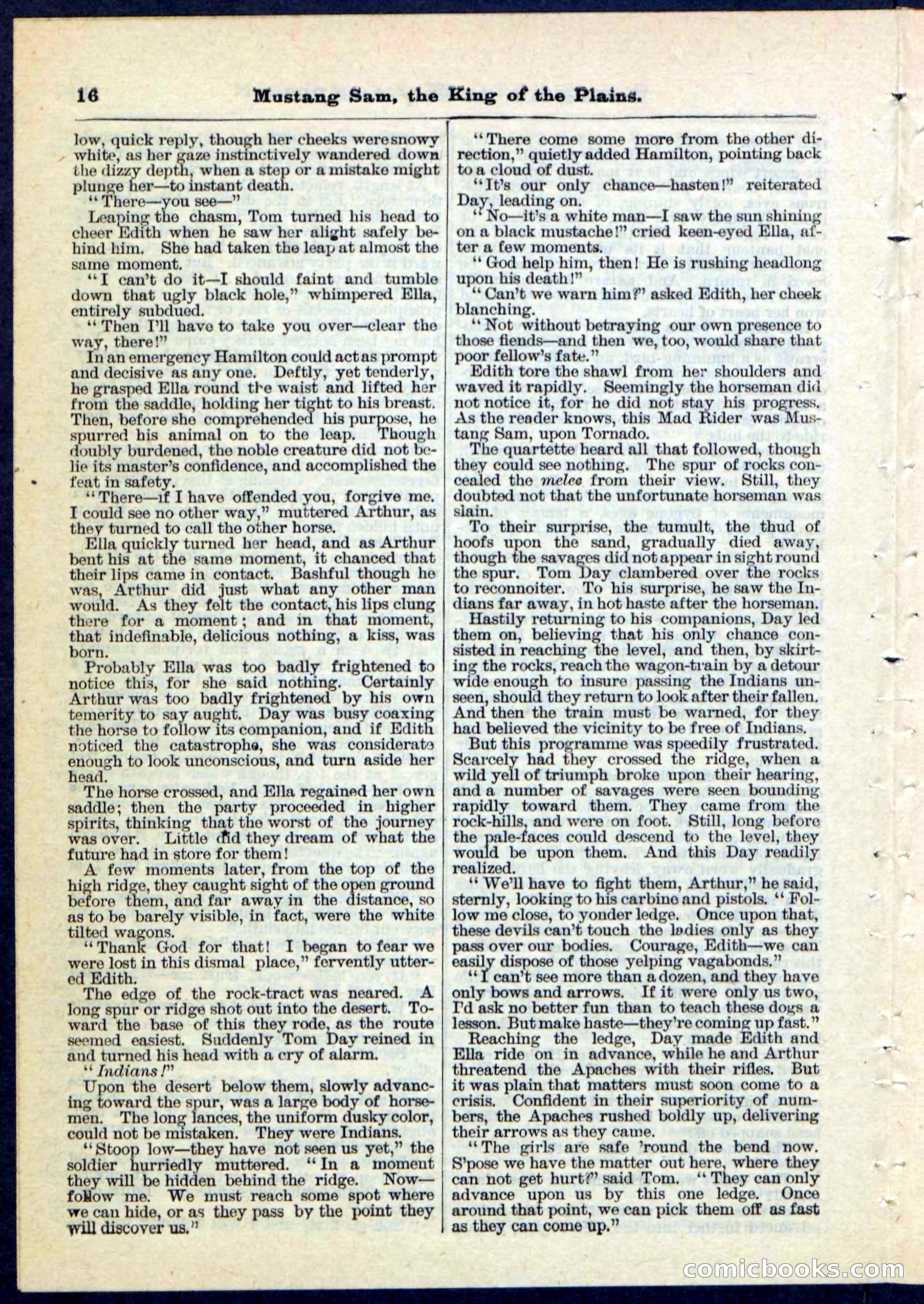 Beadle's Pocket Library No. 91 — page 16 of 32