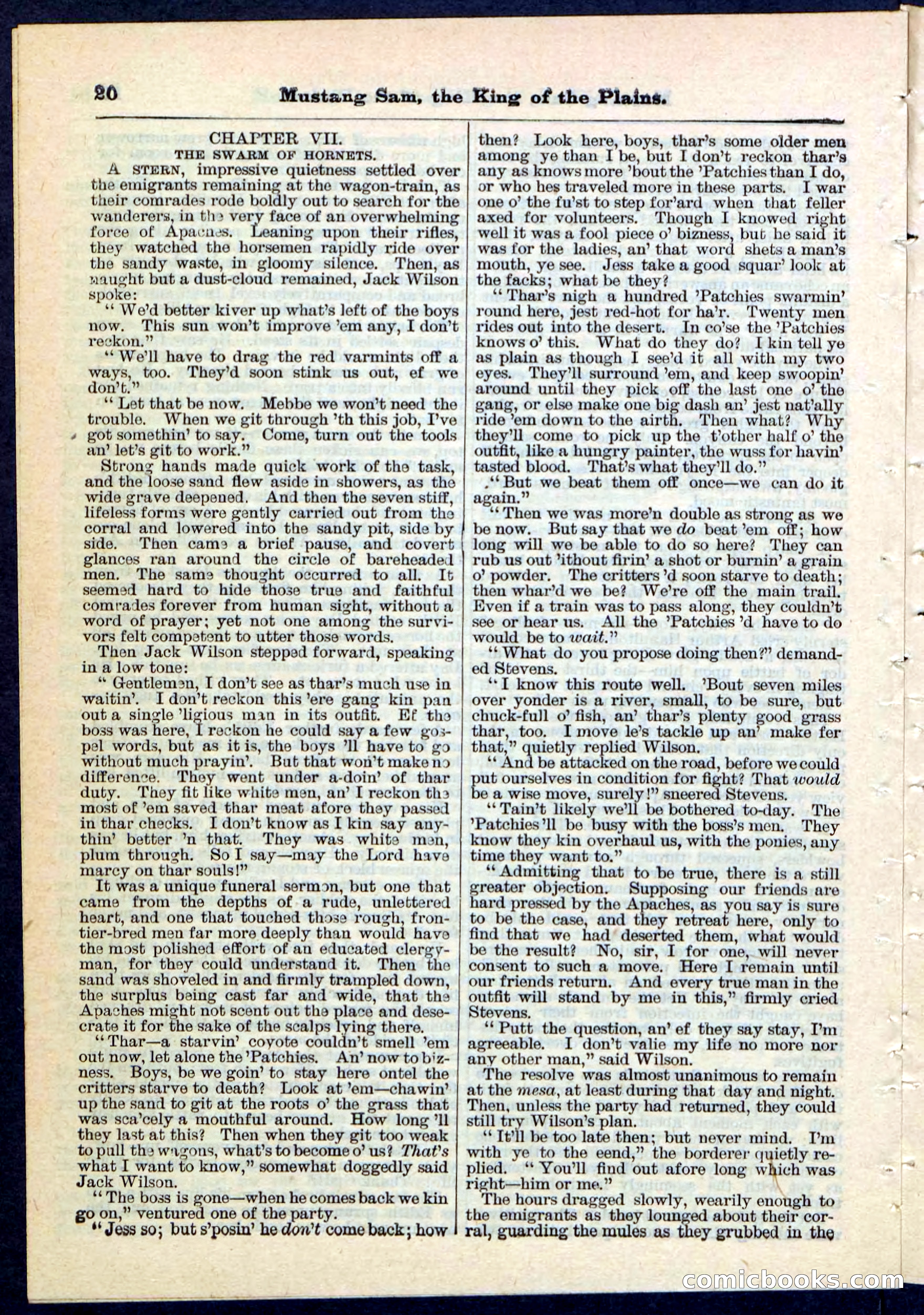 Beadle's Pocket Library No. 91 — page 20 of 32
