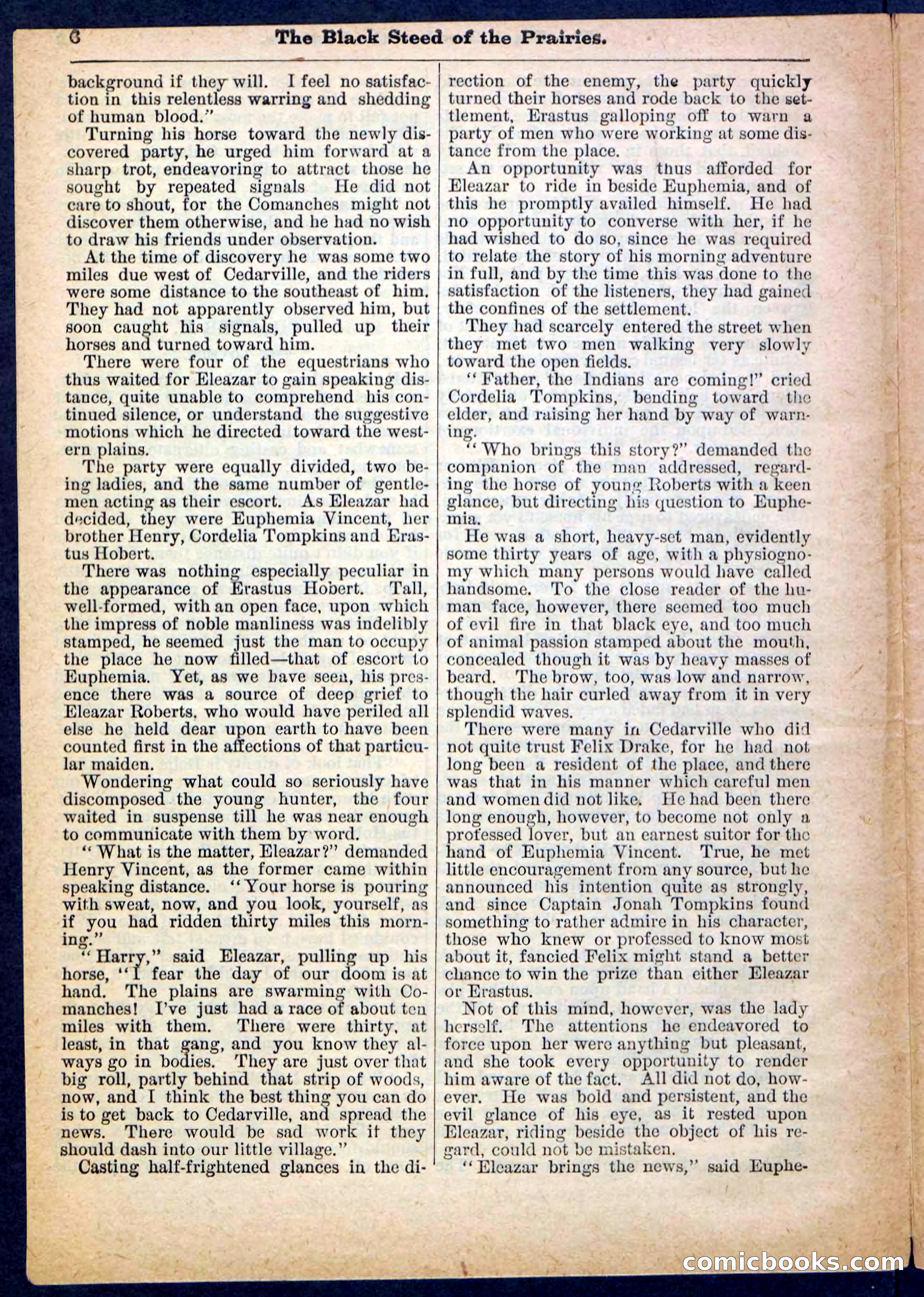 Beadle's Pocket Library, No. 97 — page 6 of 32