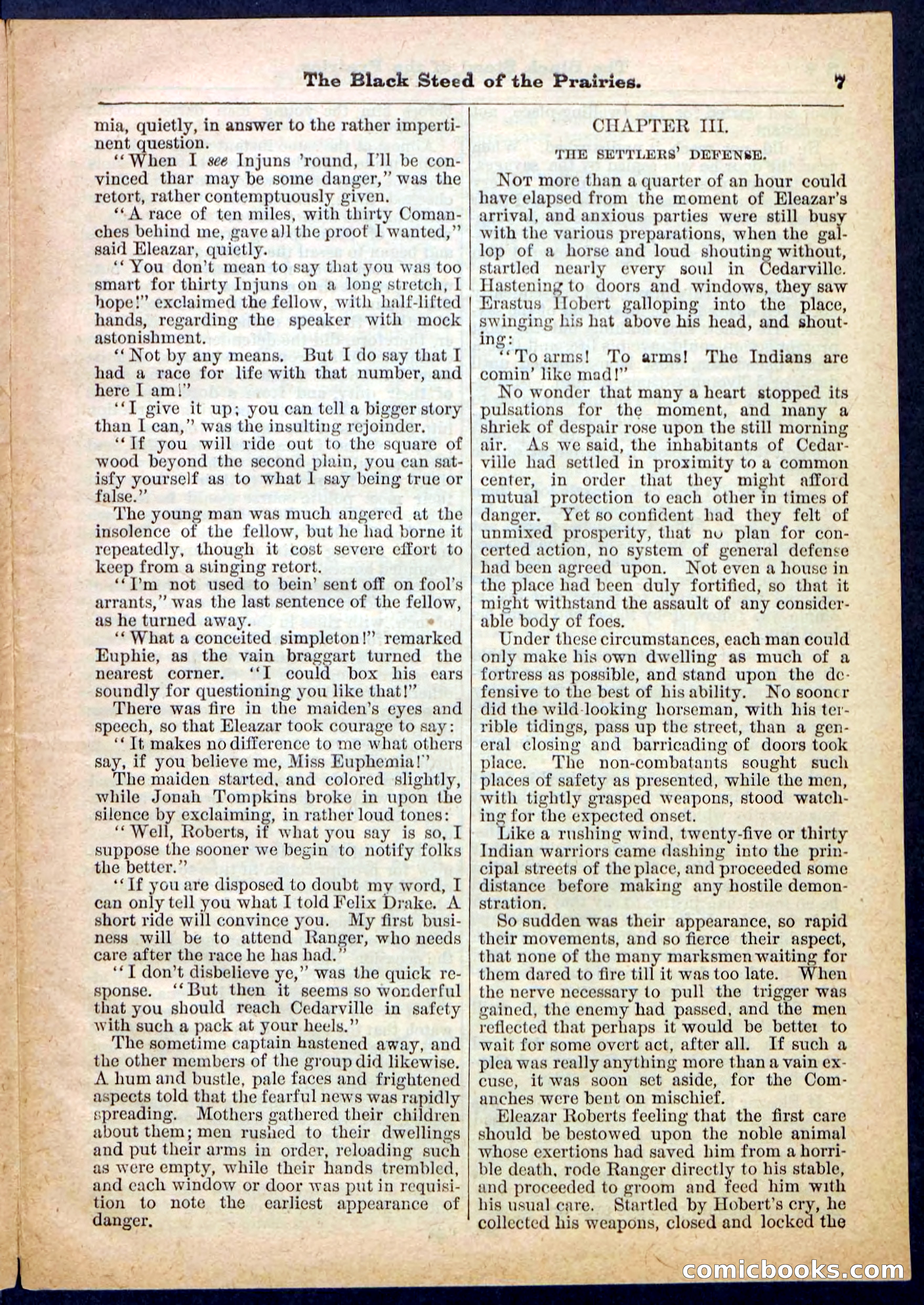 Beadle's Pocket Library, No. 97 — page 7 of 32