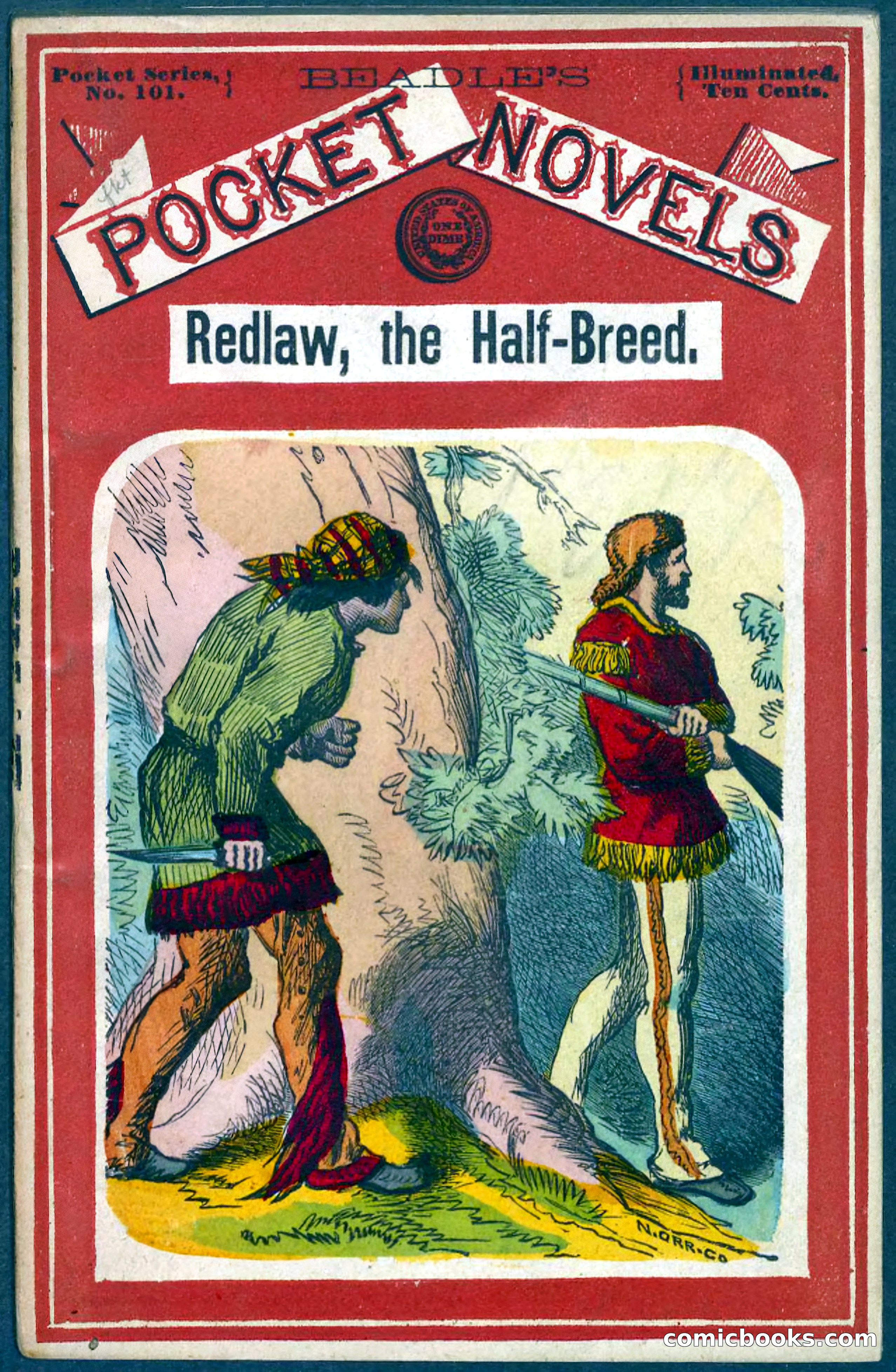 Beadle's Pocket Novels No. 101: Redlaw, the Half-Breed