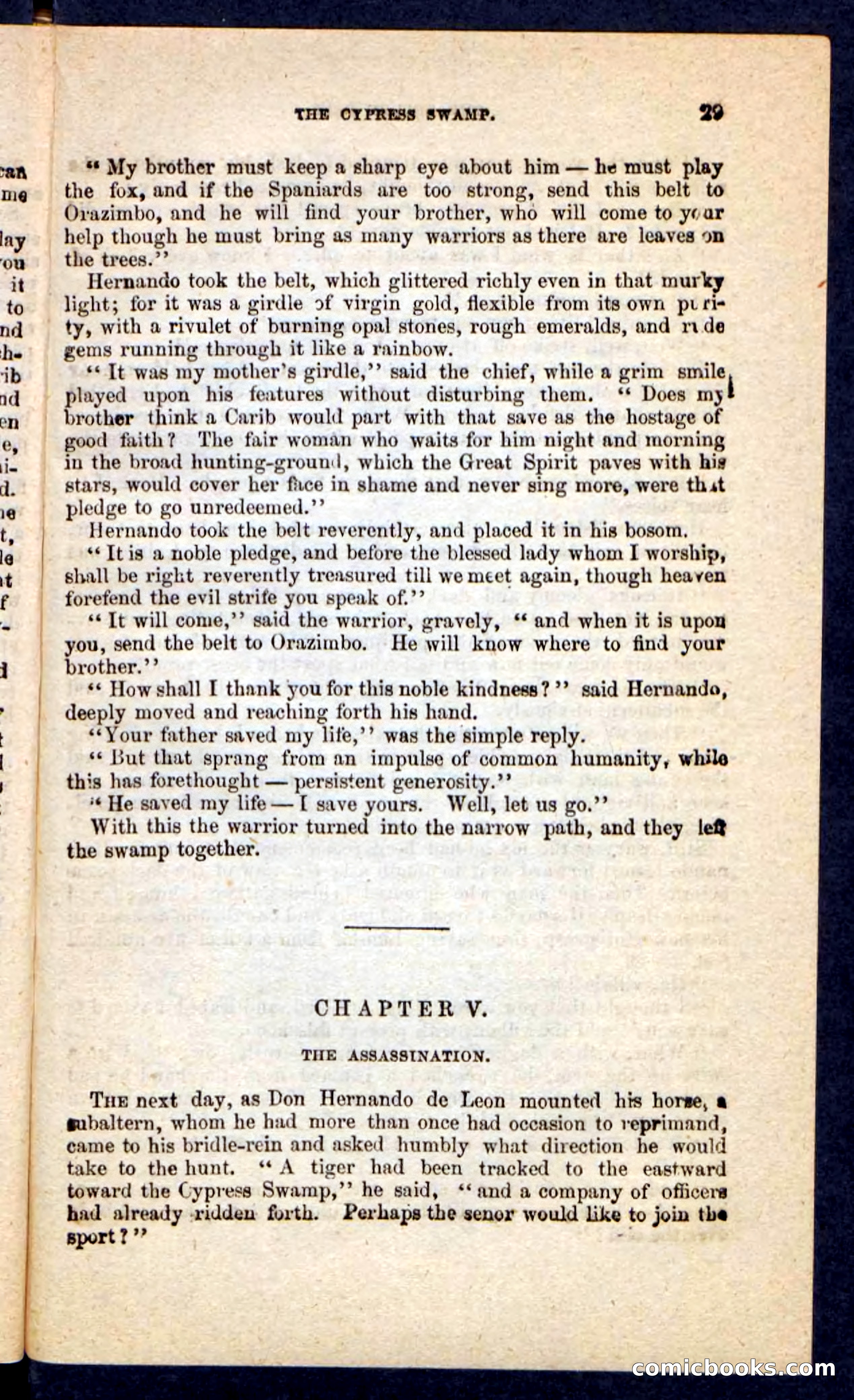 Beadle's Pocket Novels No. 230: The Golden Belt — page 25 of 100