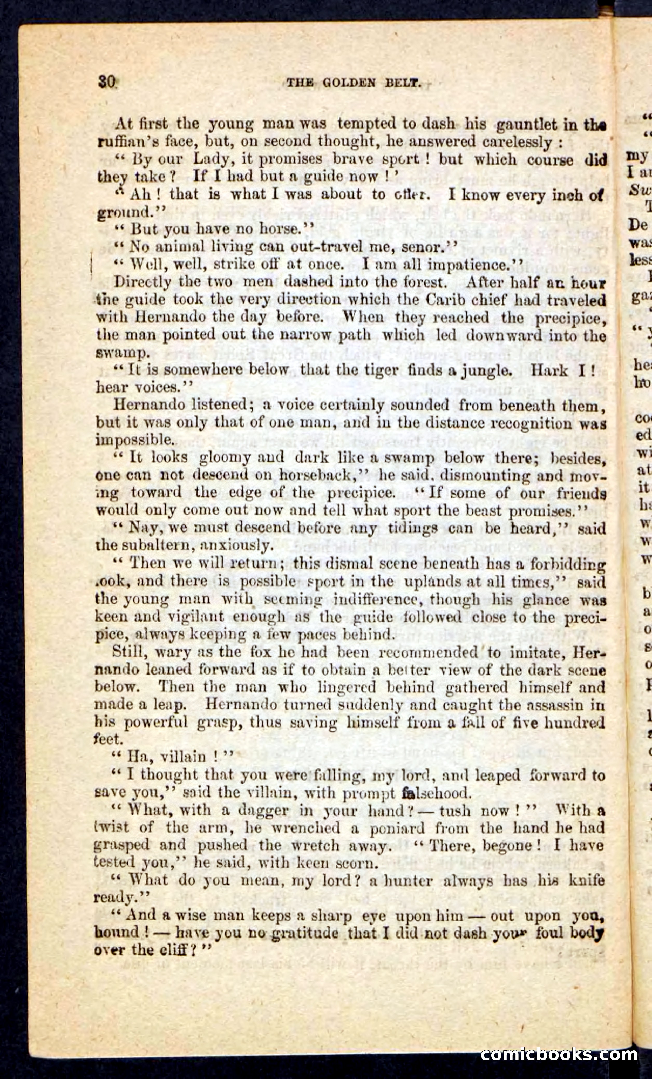 Beadle's Pocket Novels No. 230: The Golden Belt — page 26 of 100