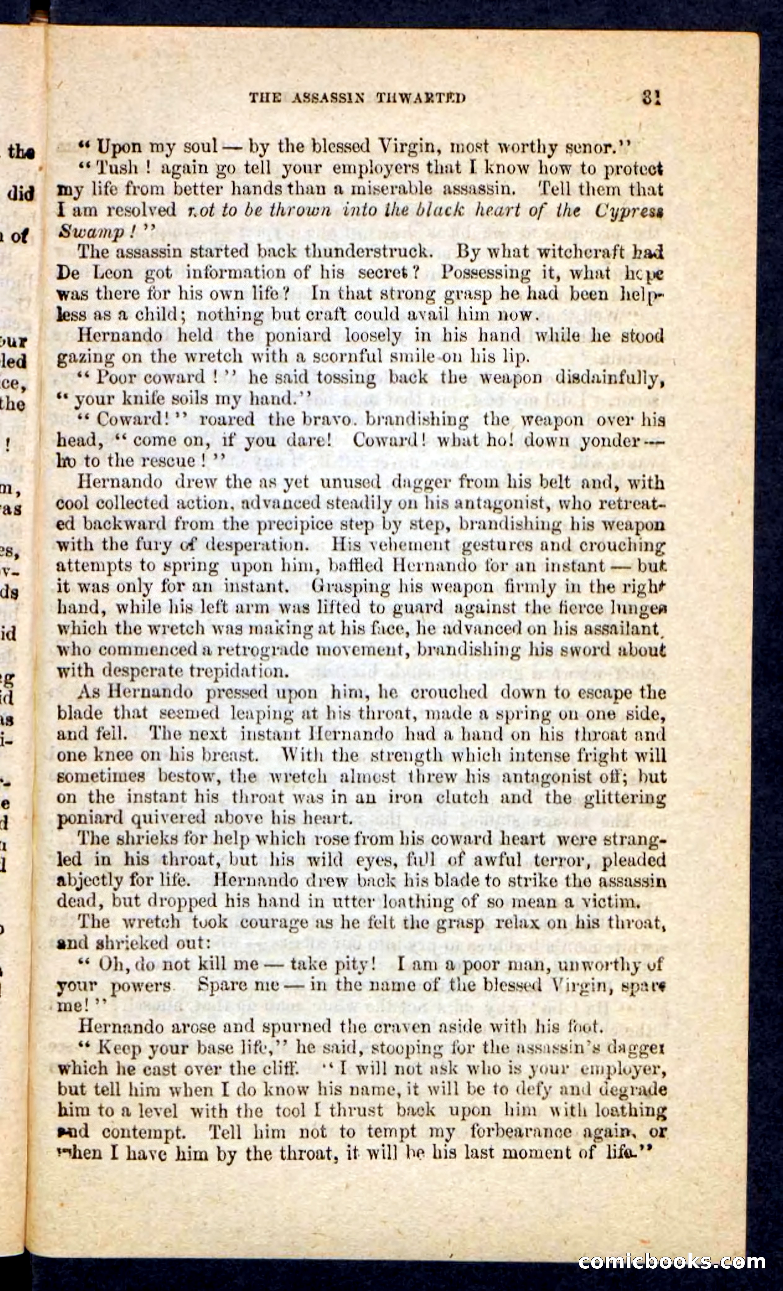 Beadle's Pocket Novels No. 230: The Golden Belt — page 27 of 100