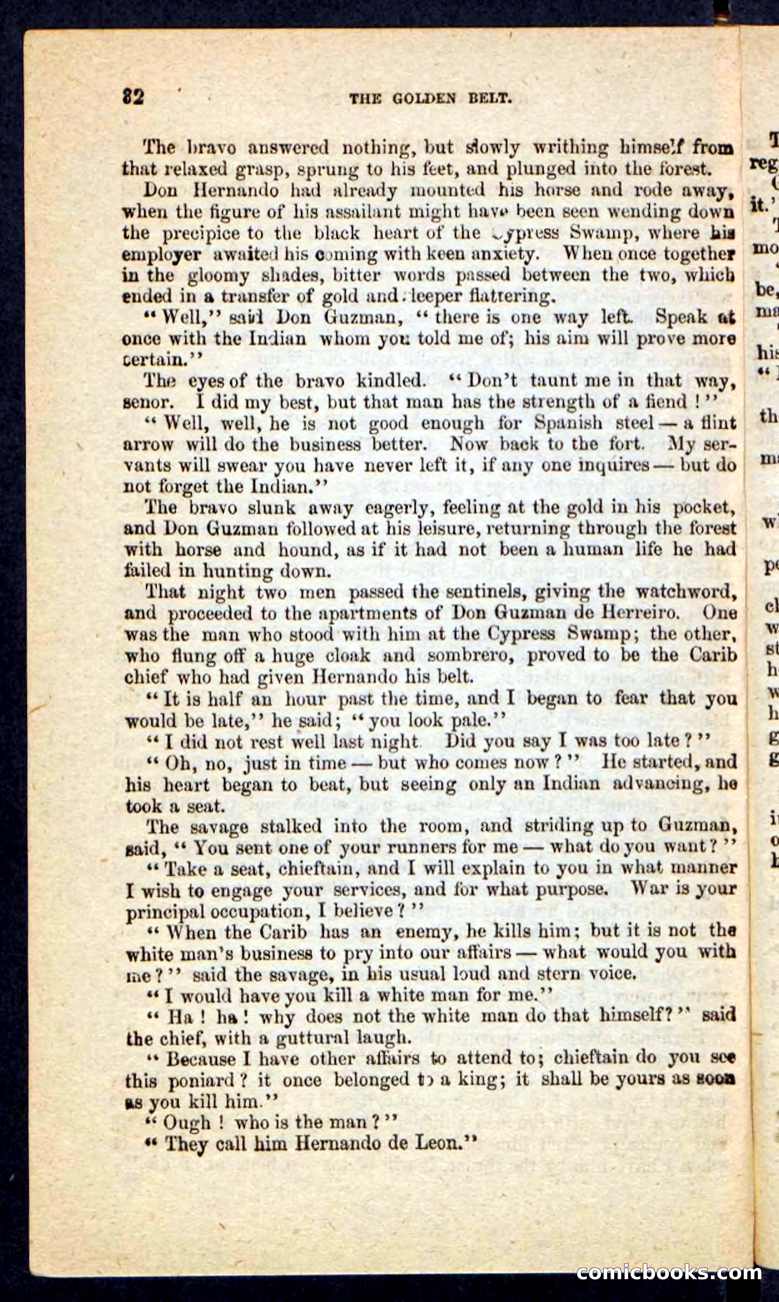 Beadle's Pocket Novels No. 230: The Golden Belt — page 28 of 100