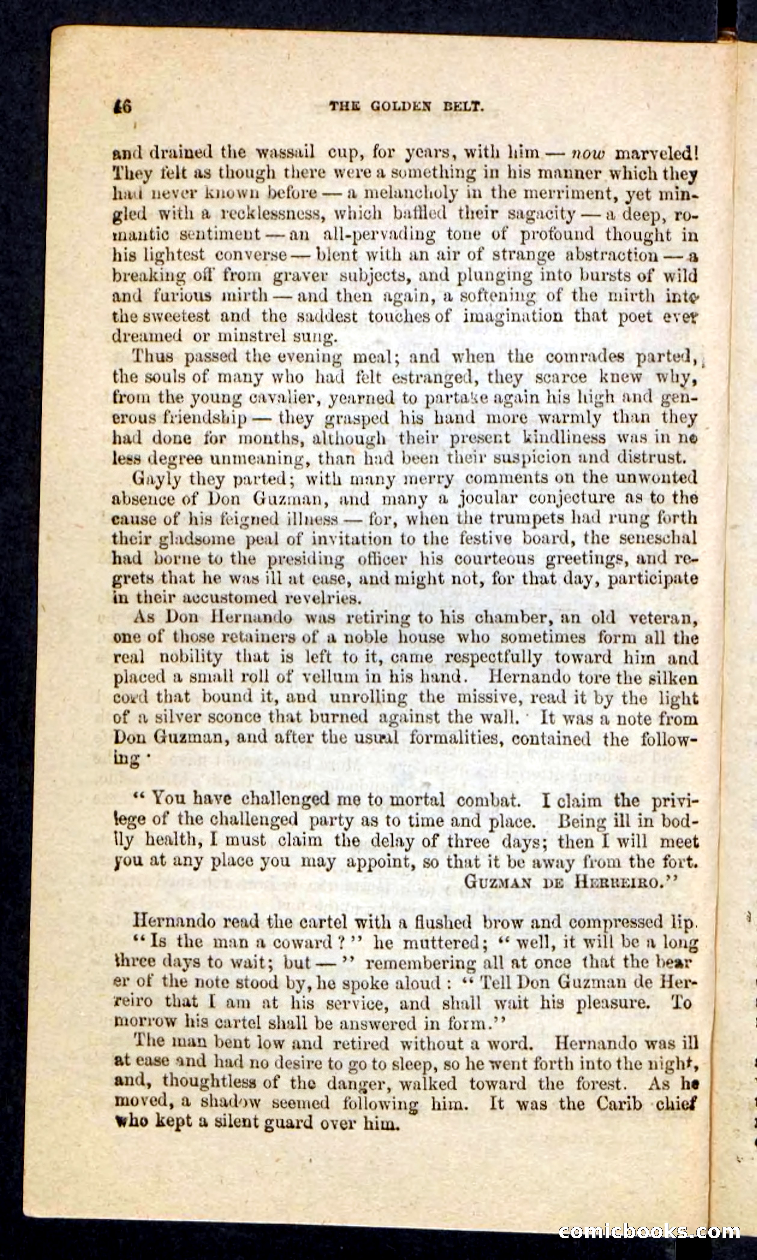 Beadle's Pocket Novels No. 230: The Golden Belt — page 42 of 100