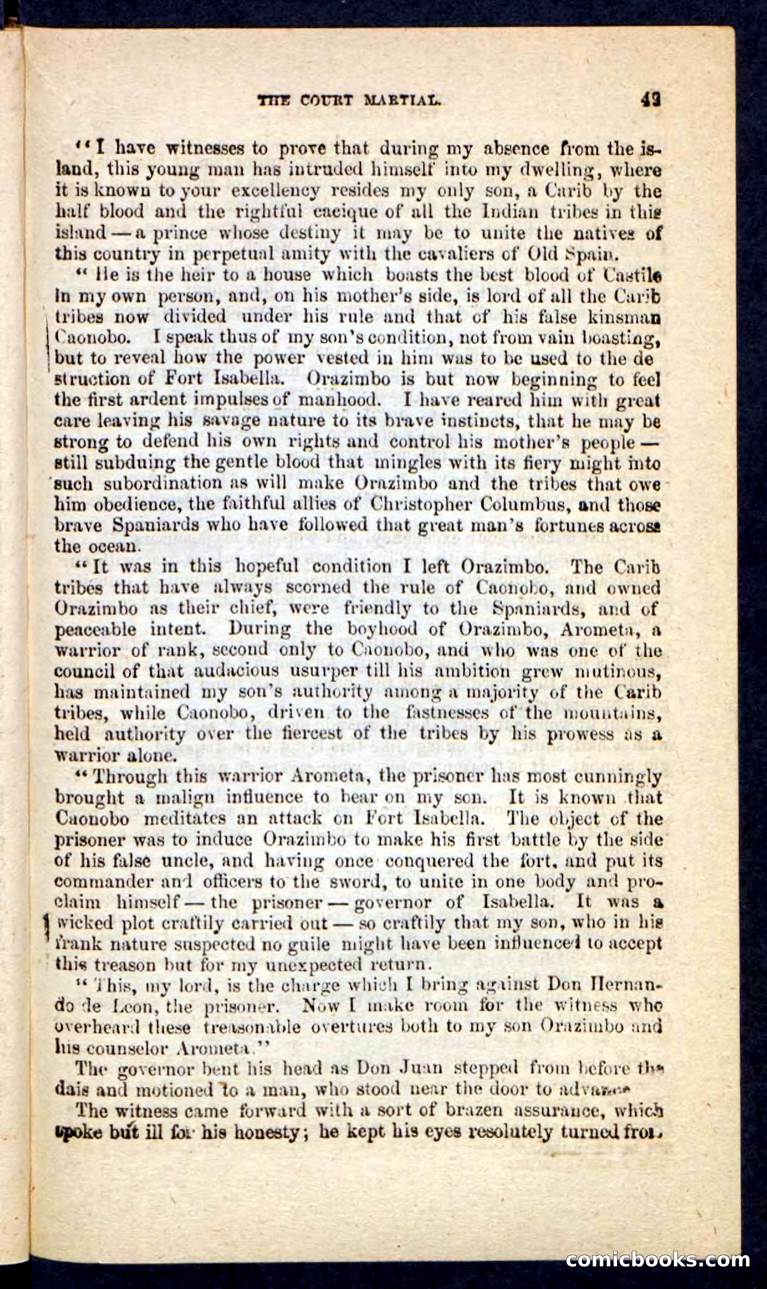 Beadle's Pocket Novels No. 230: The Golden Belt — page 45 of 100
