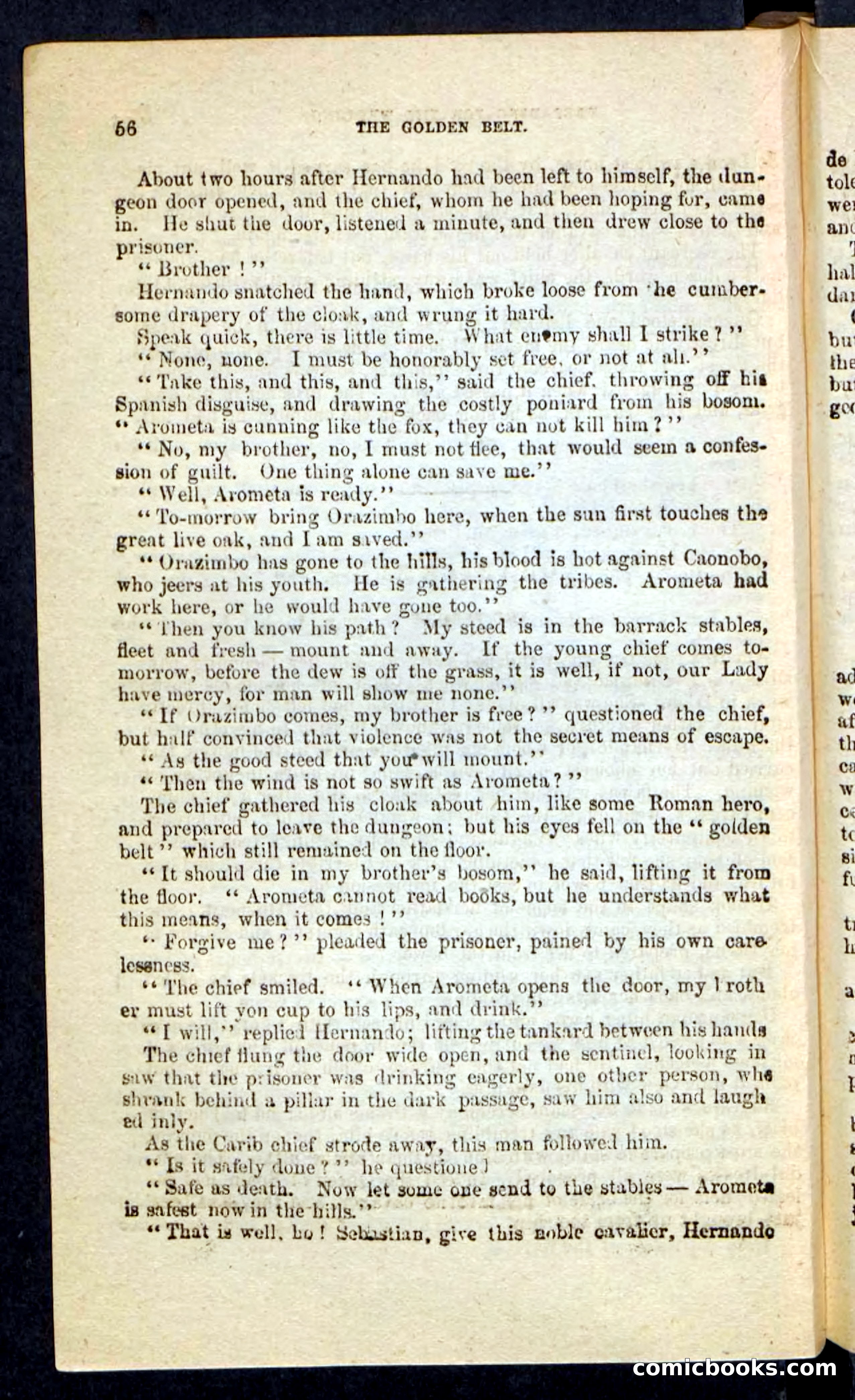 Beadle's Pocket Novels No. 230: The Golden Belt — page 52 of 100