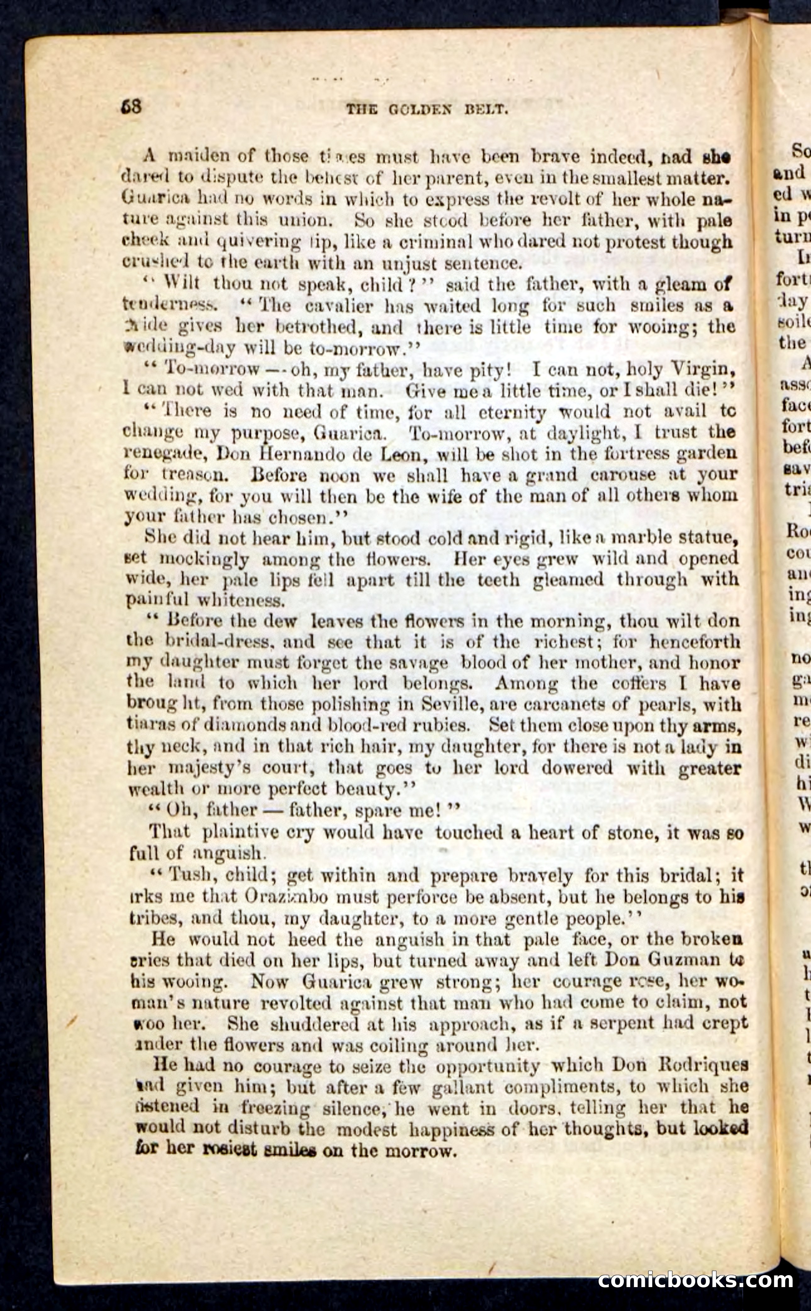 Beadle's Pocket Novels No. 230: The Golden Belt — page 54 of 100