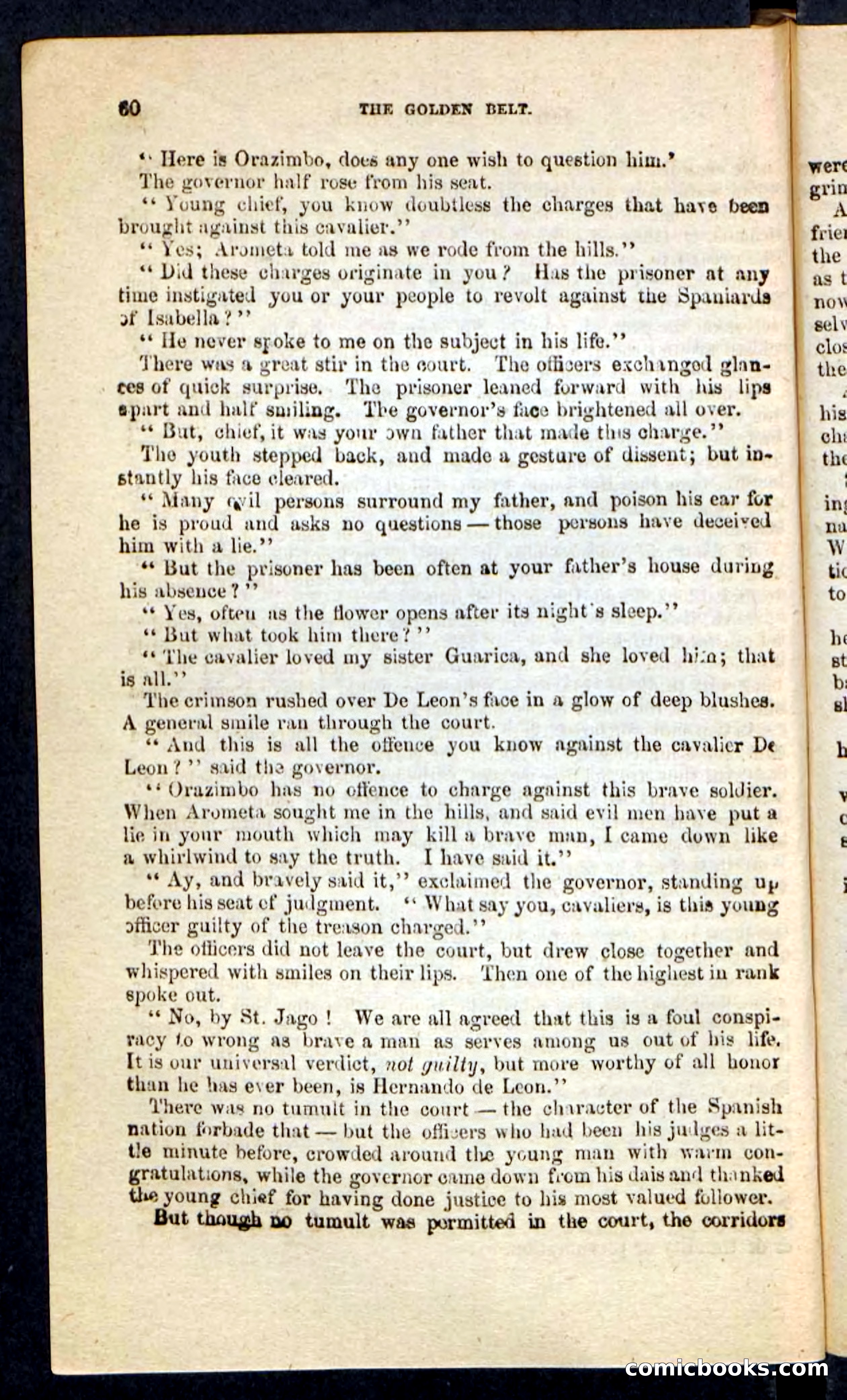 Beadle's Pocket Novels No. 230: The Golden Belt — page 56 of 100