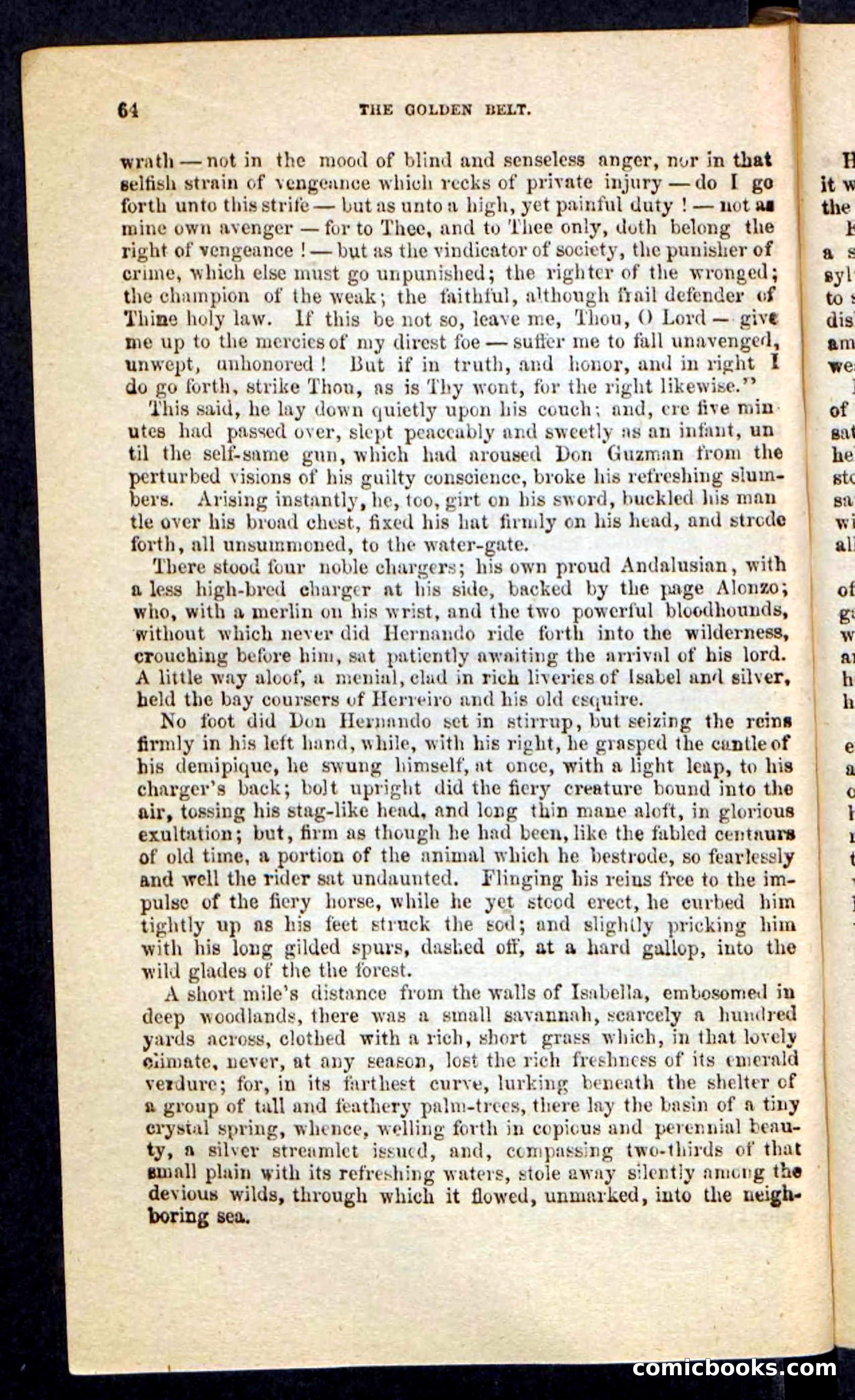 Beadle's Pocket Novels No. 230: The Golden Belt — page 60 of 100