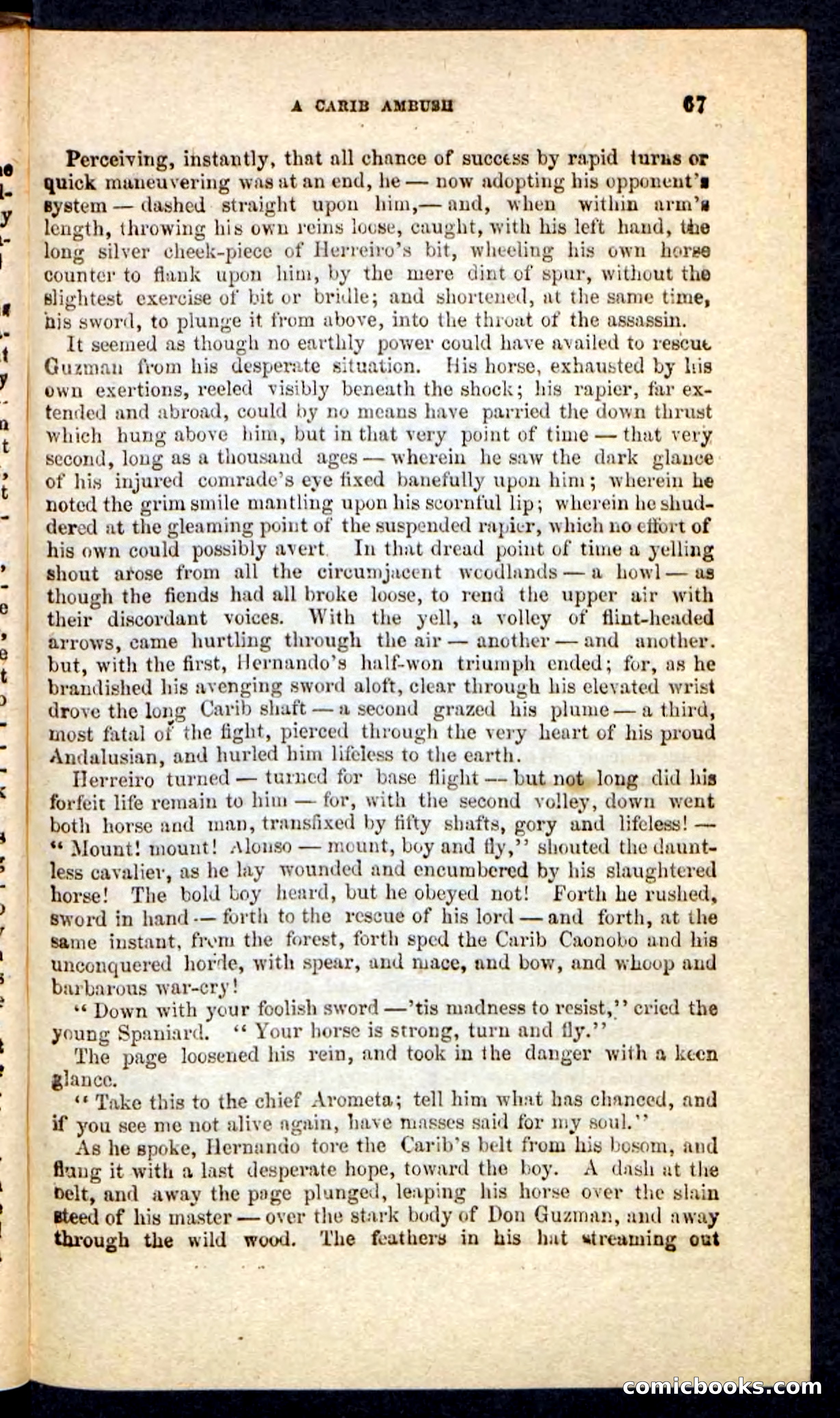 Beadle's Pocket Novels No. 230: The Golden Belt — page 63 of 100