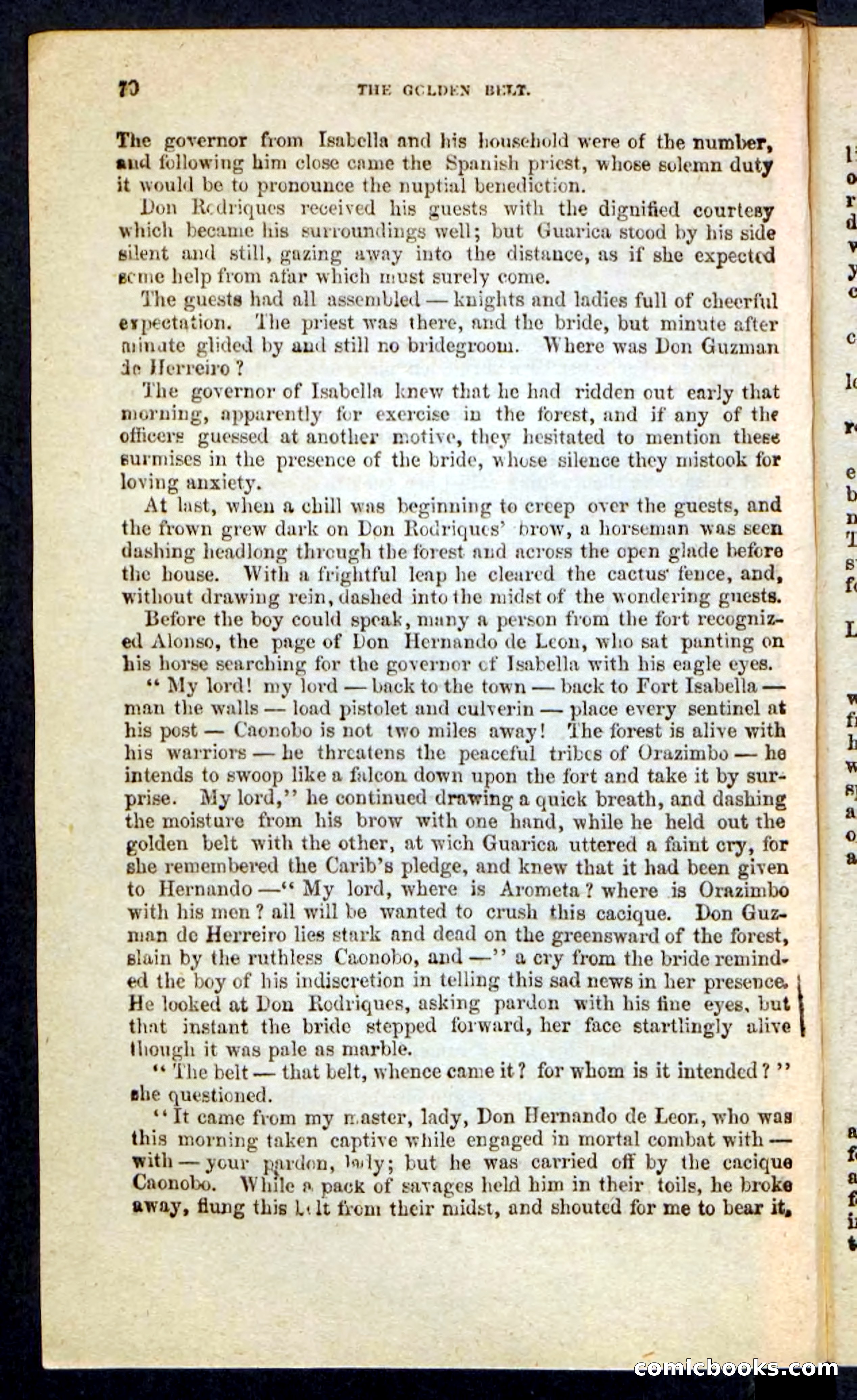 Beadle's Pocket Novels No. 230: The Golden Belt — page 66 of 100