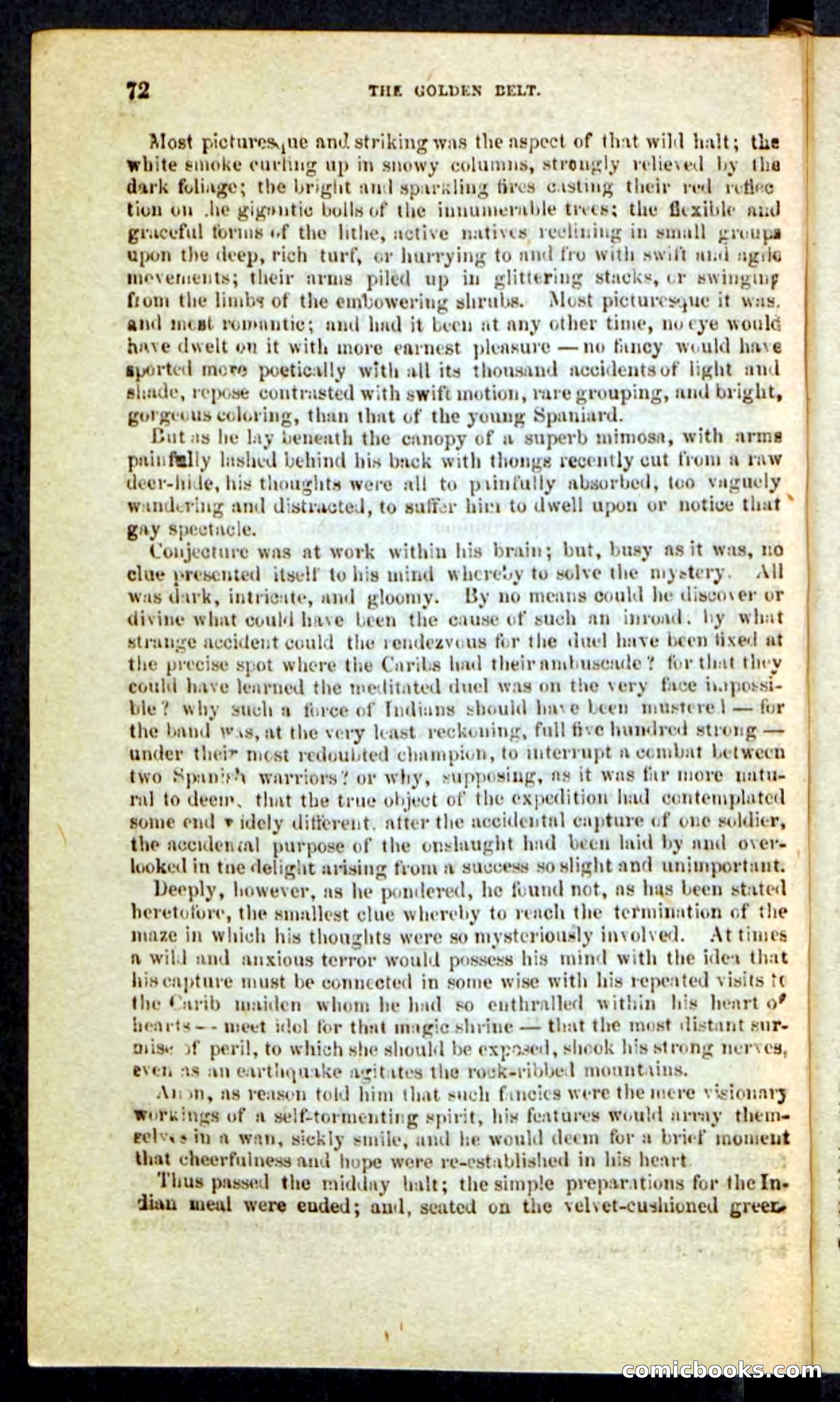 Beadle's Pocket Novels No. 230: The Golden Belt — page 68 of 100