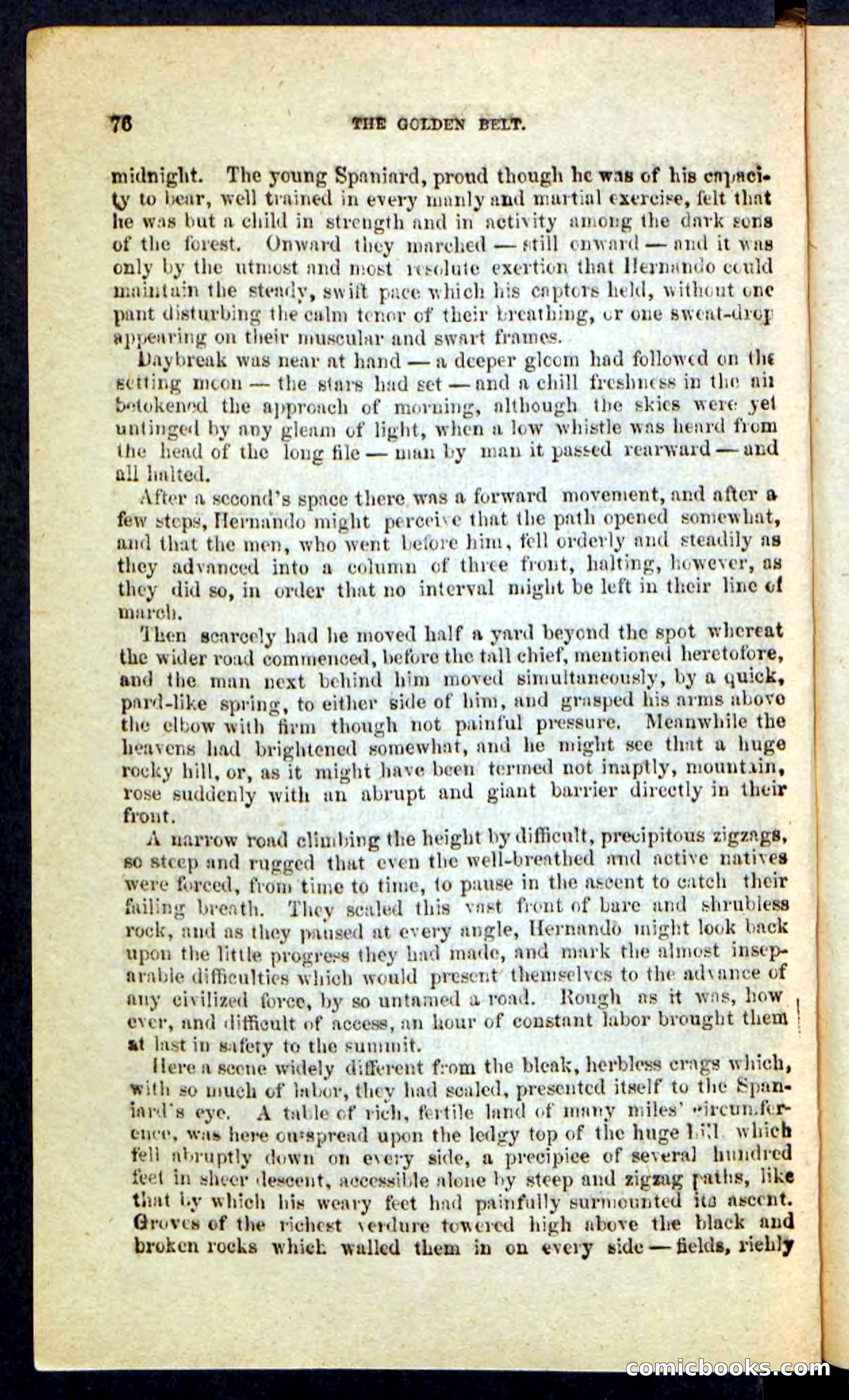 Beadle's Pocket Novels No. 230: The Golden Belt — page 72 of 100