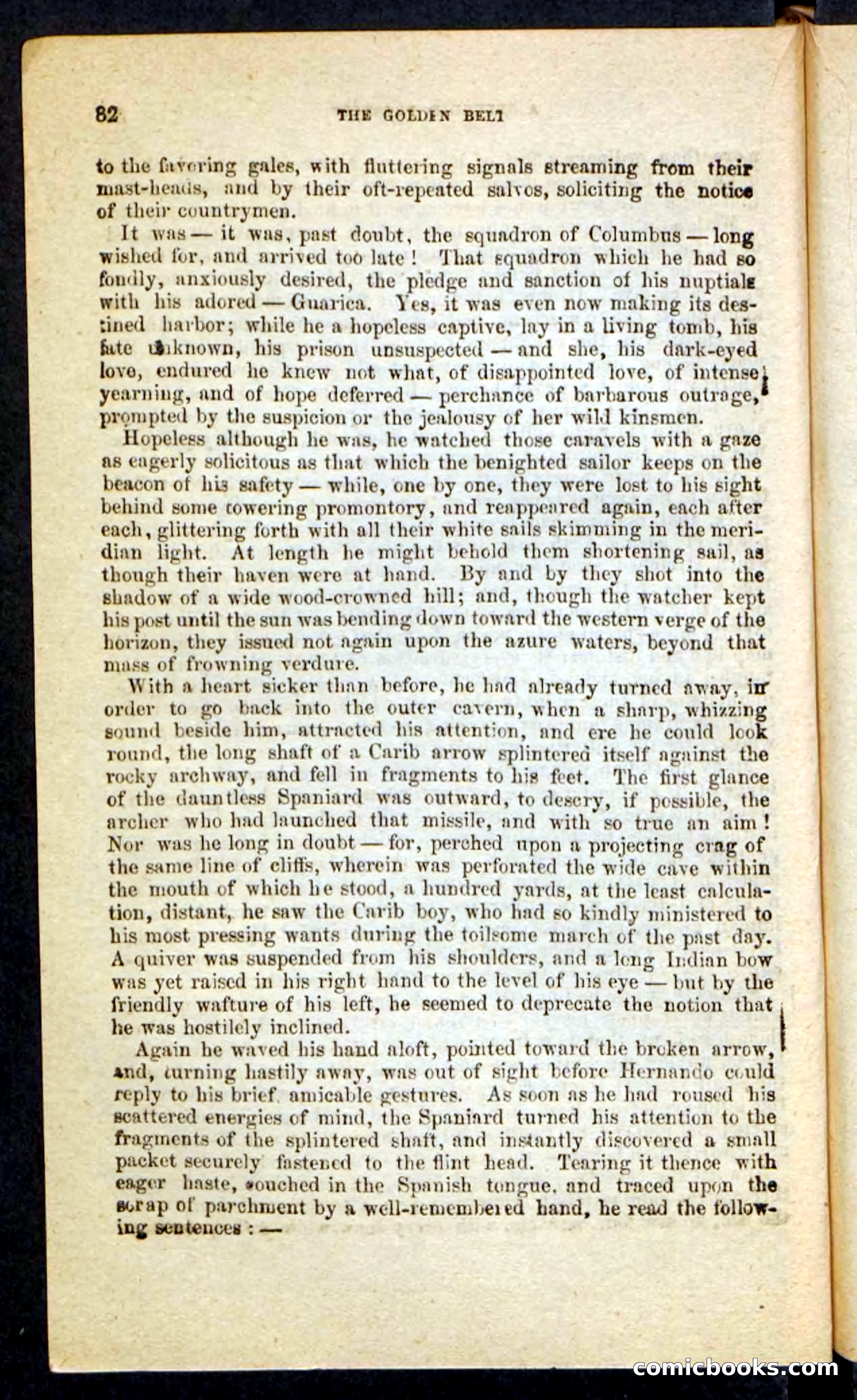 Beadle's Pocket Novels No. 230: The Golden Belt — page 78 of 100