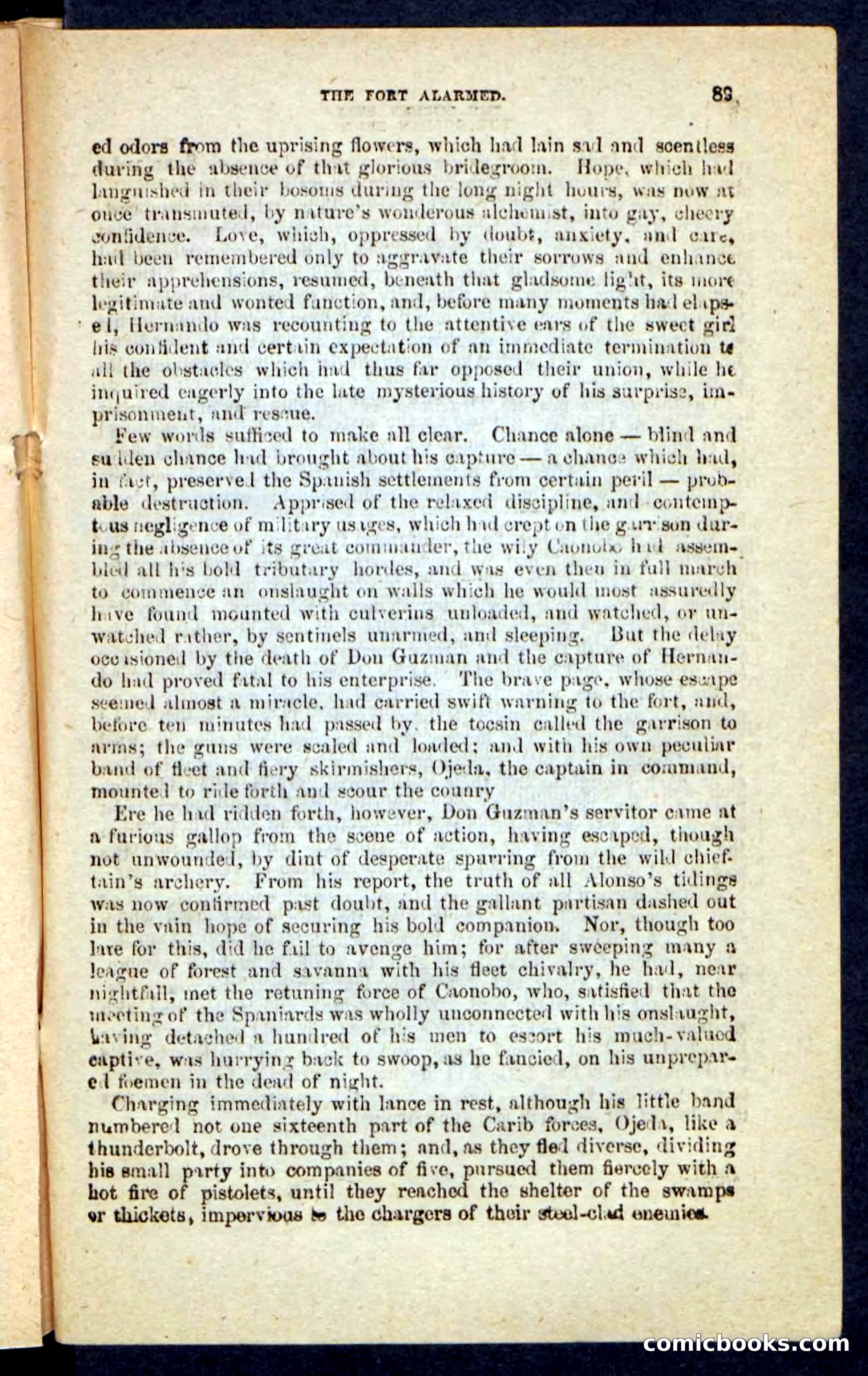 Beadle's Pocket Novels No. 230: The Golden Belt — page 85 of 100