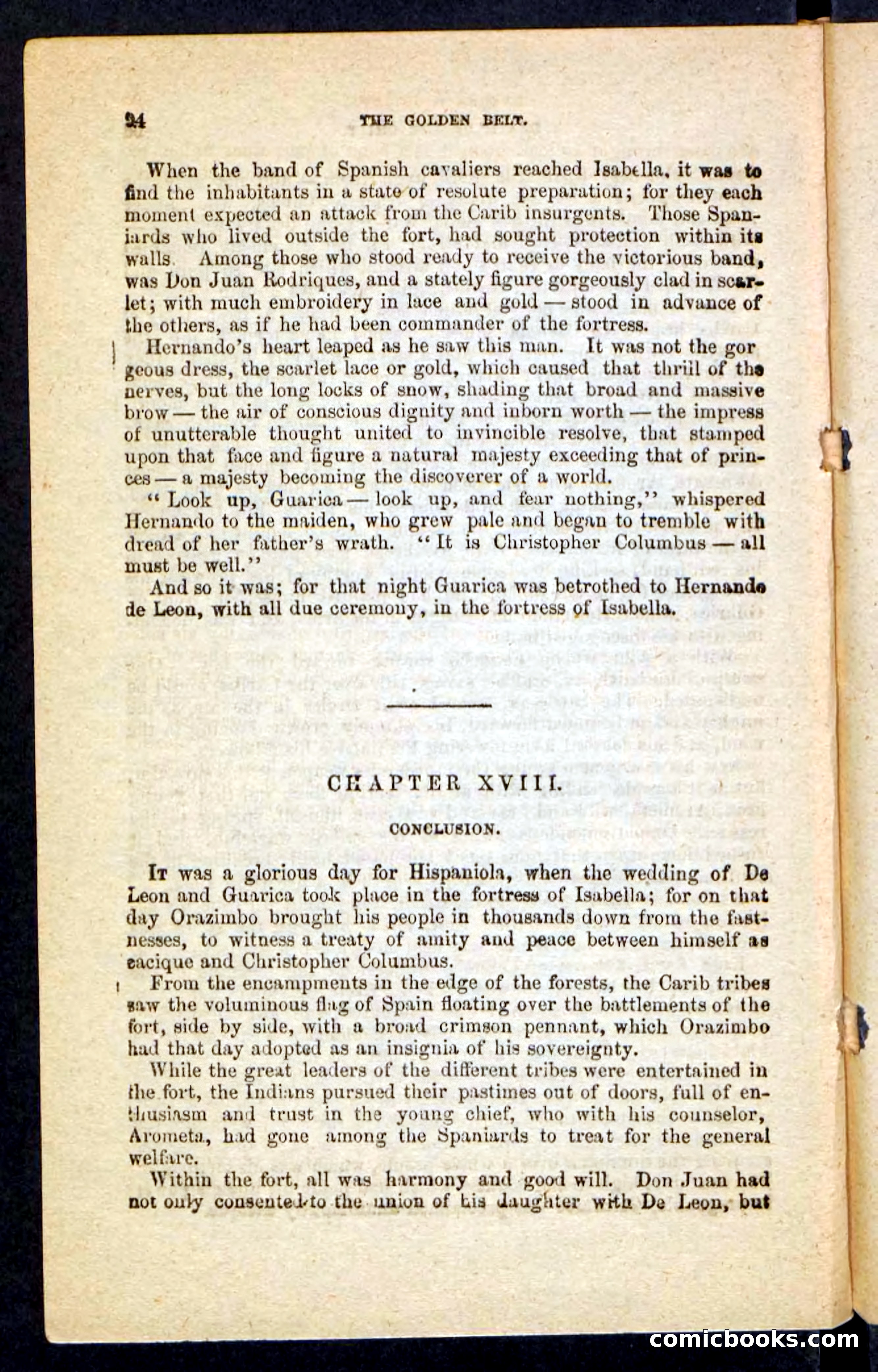Beadle's Pocket Novels No. 230: The Golden Belt — page 90 of 100