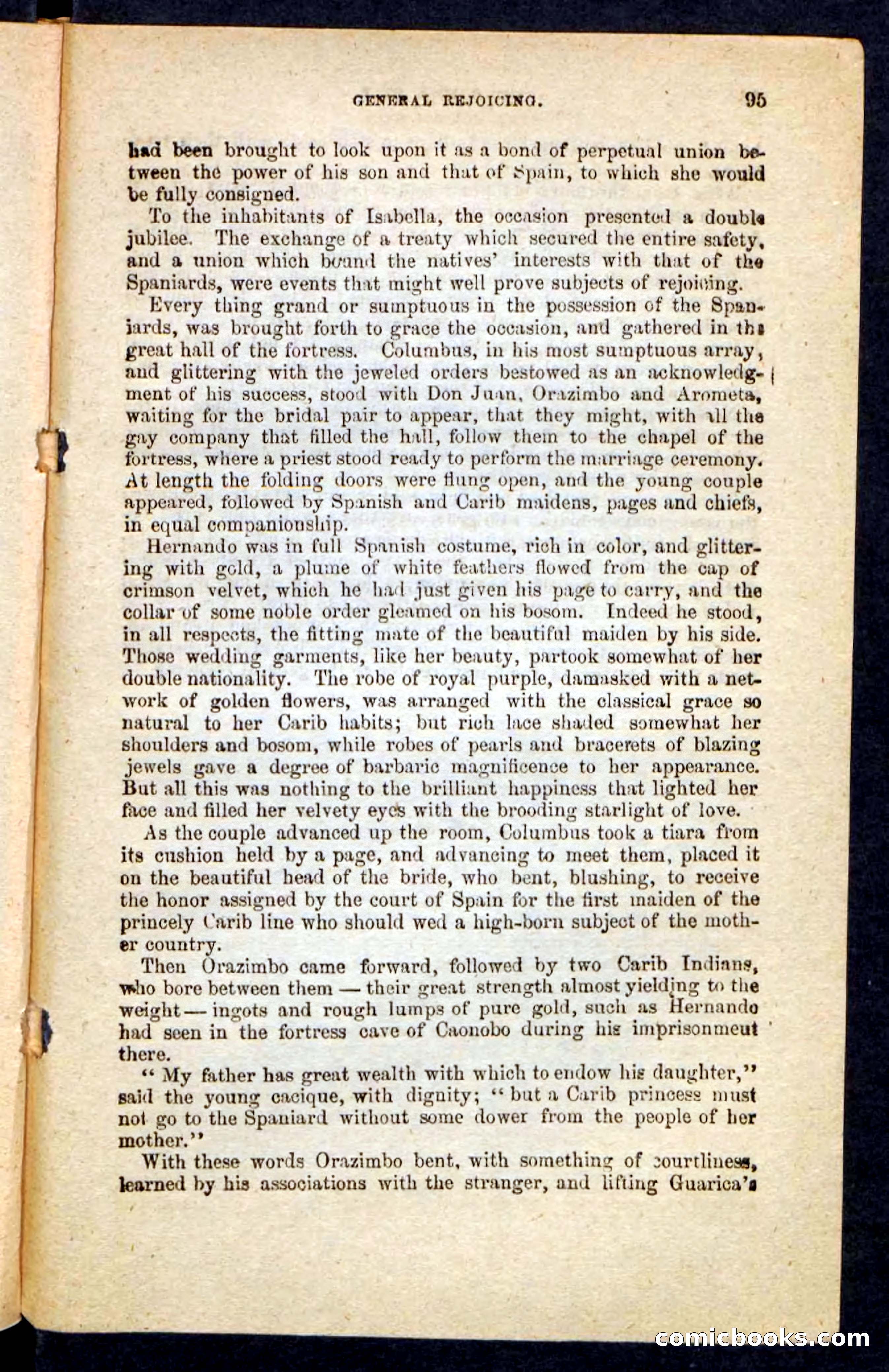 Beadle's Pocket Novels No. 230: The Golden Belt — page 91 of 100
