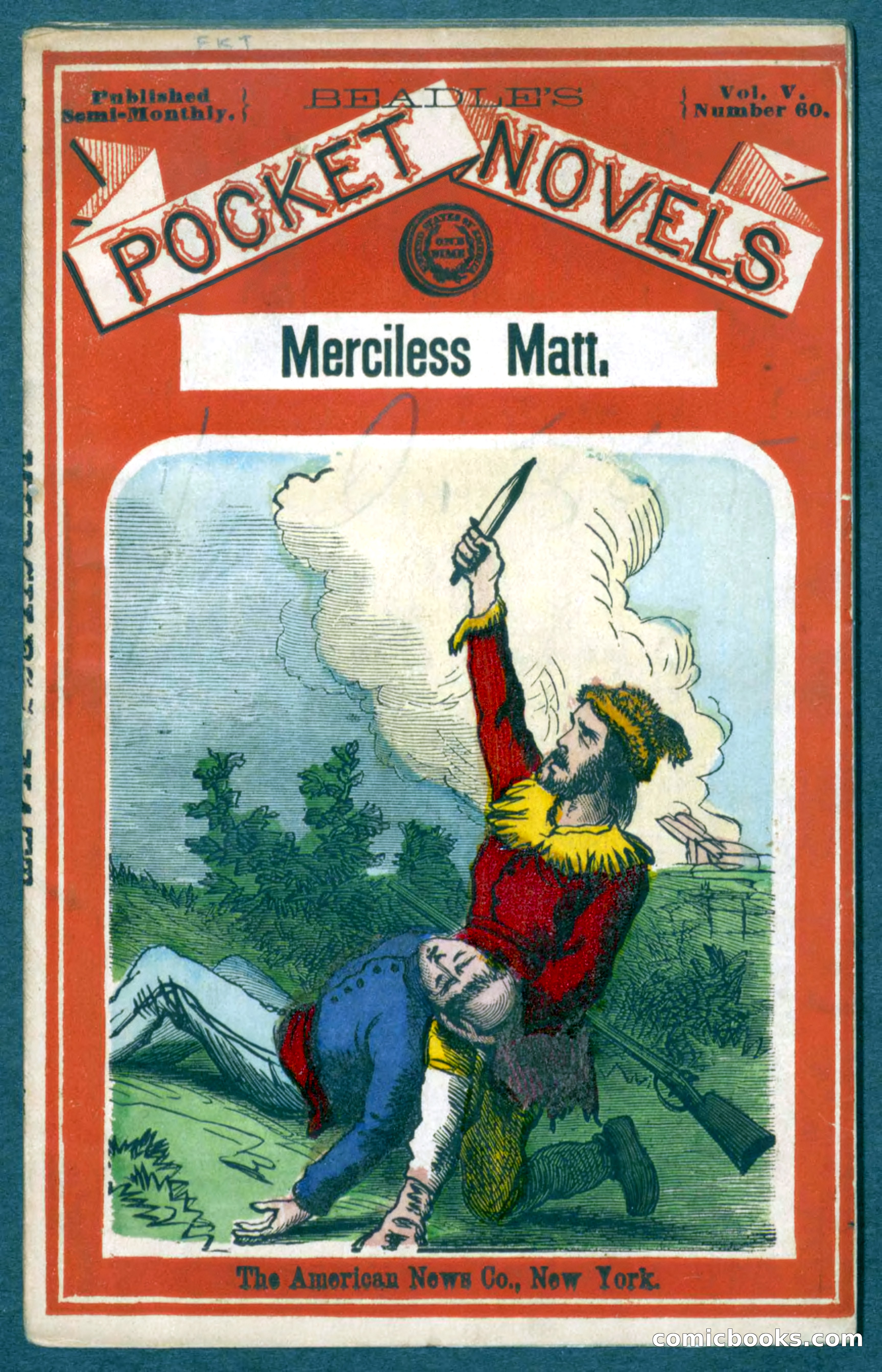Beadle's Pocket Novels No. 60: Merciless Matt