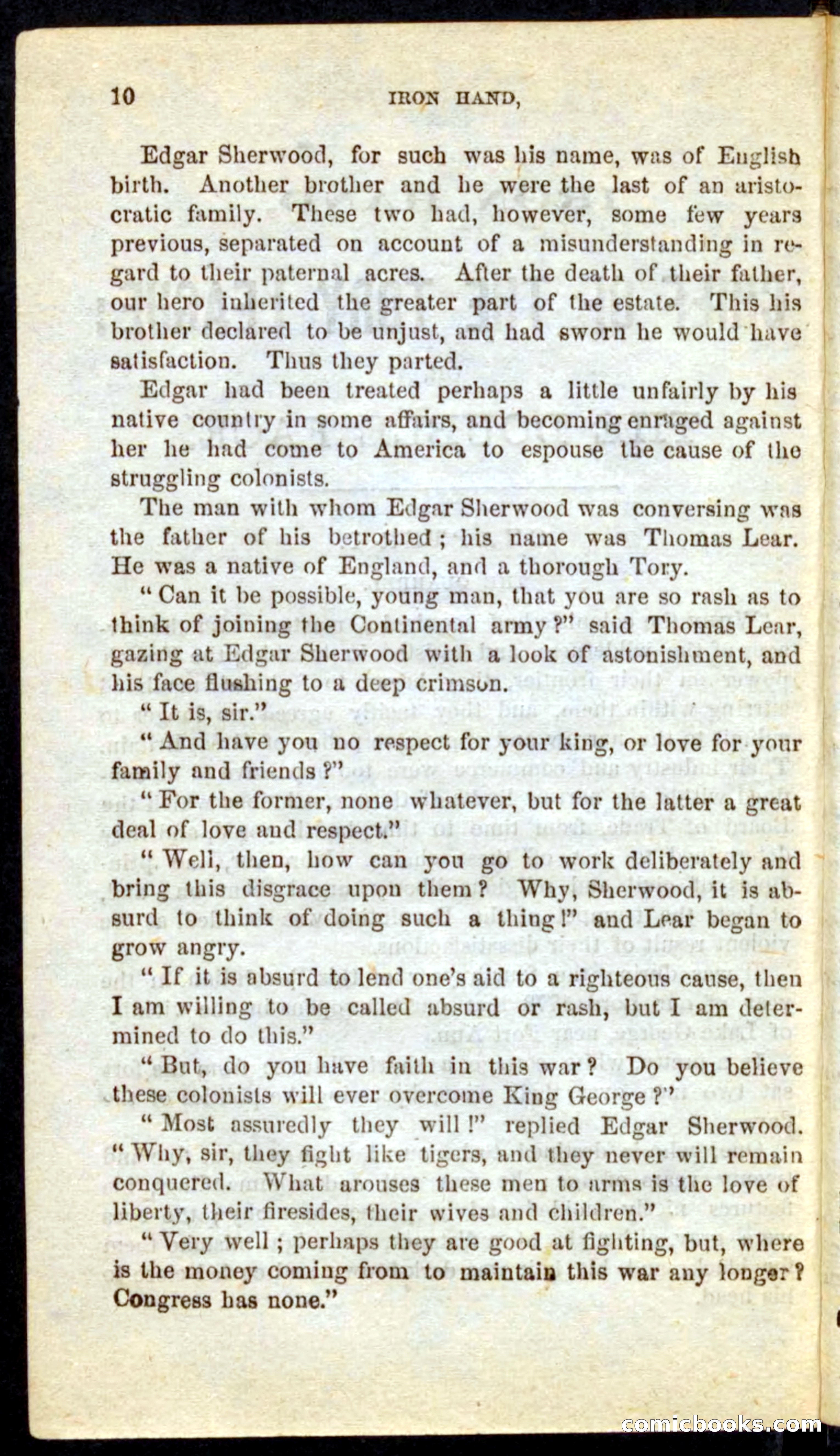 Beadle's Pocket Novels No. 68: Iron Hand, the Tory Chief — page 6 of 100