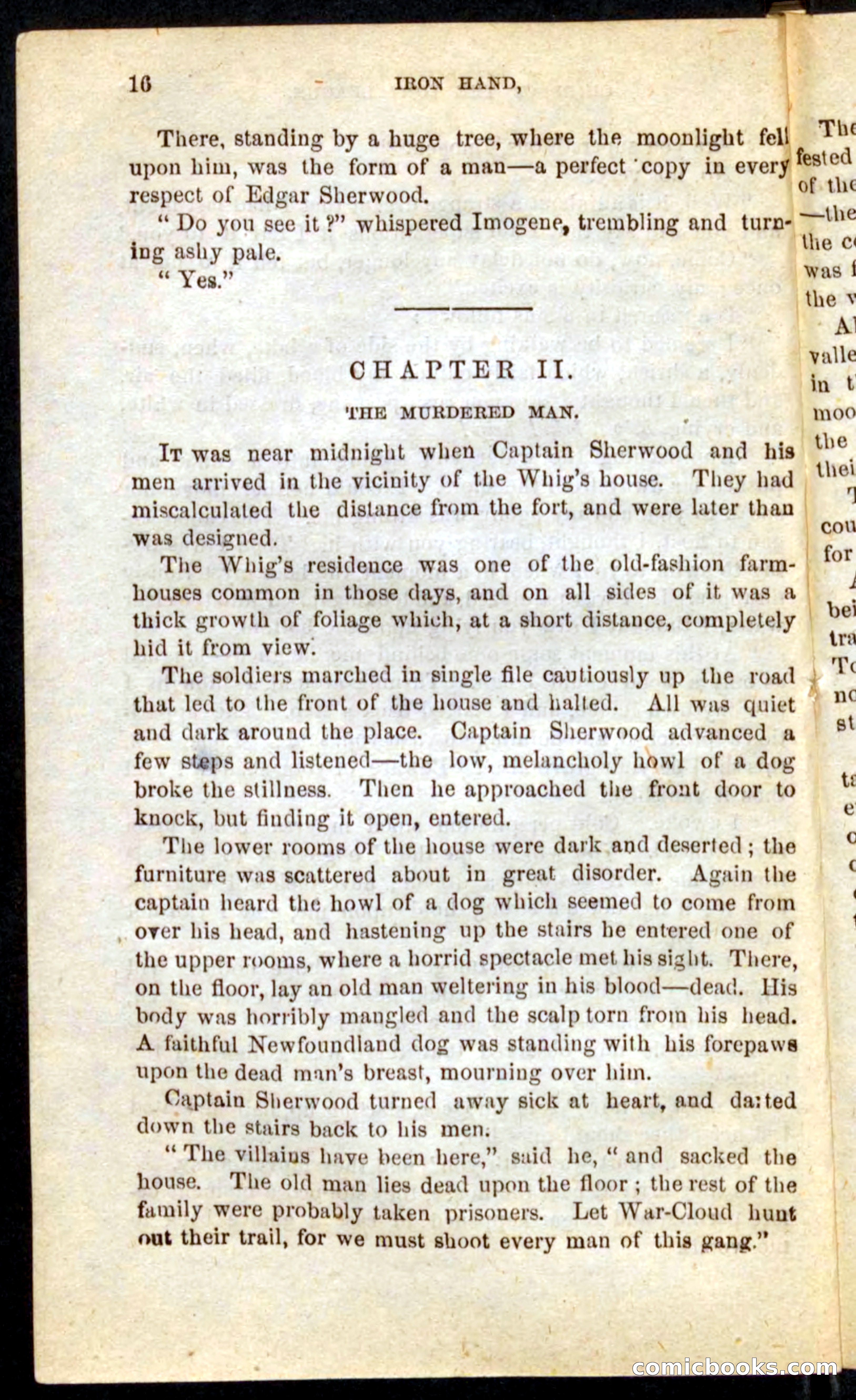 Beadle's Pocket Novels No. 68: Iron Hand, the Tory Chief — page 12 of 100
