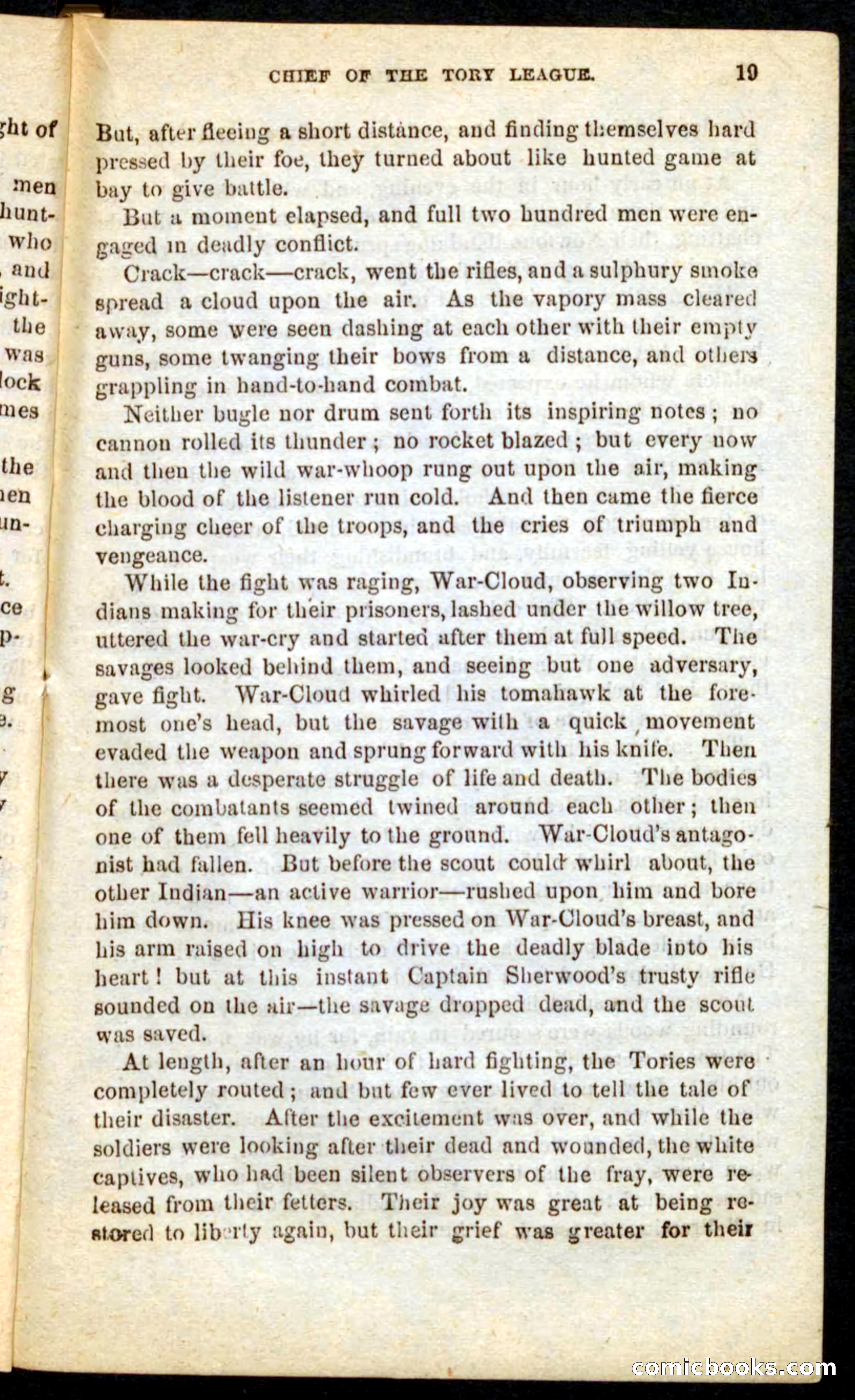 Beadle's Pocket Novels No. 68: Iron Hand, the Tory Chief — page 15 of 100