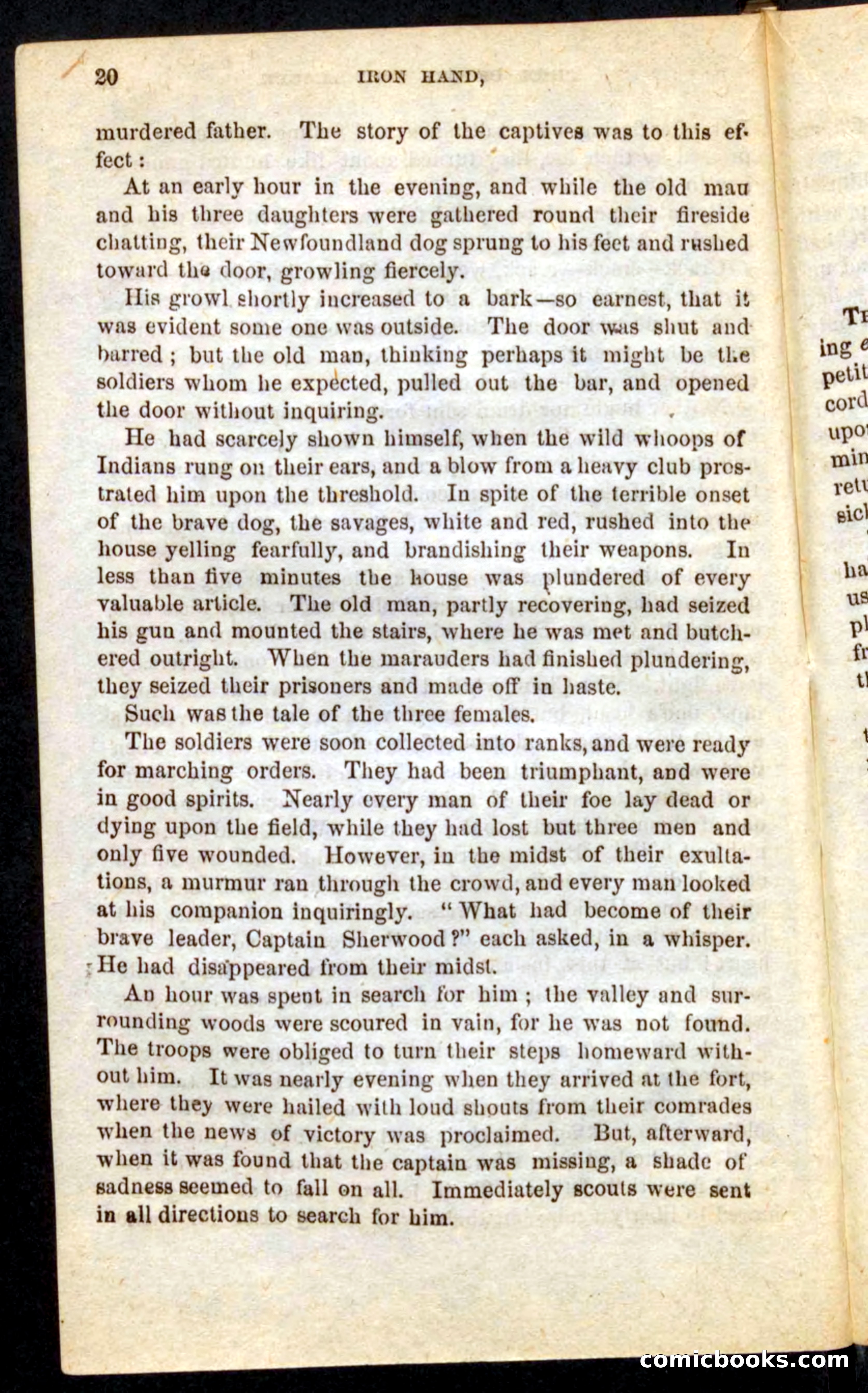 Beadle's Pocket Novels No. 68: Iron Hand, the Tory Chief — page 16 of 100