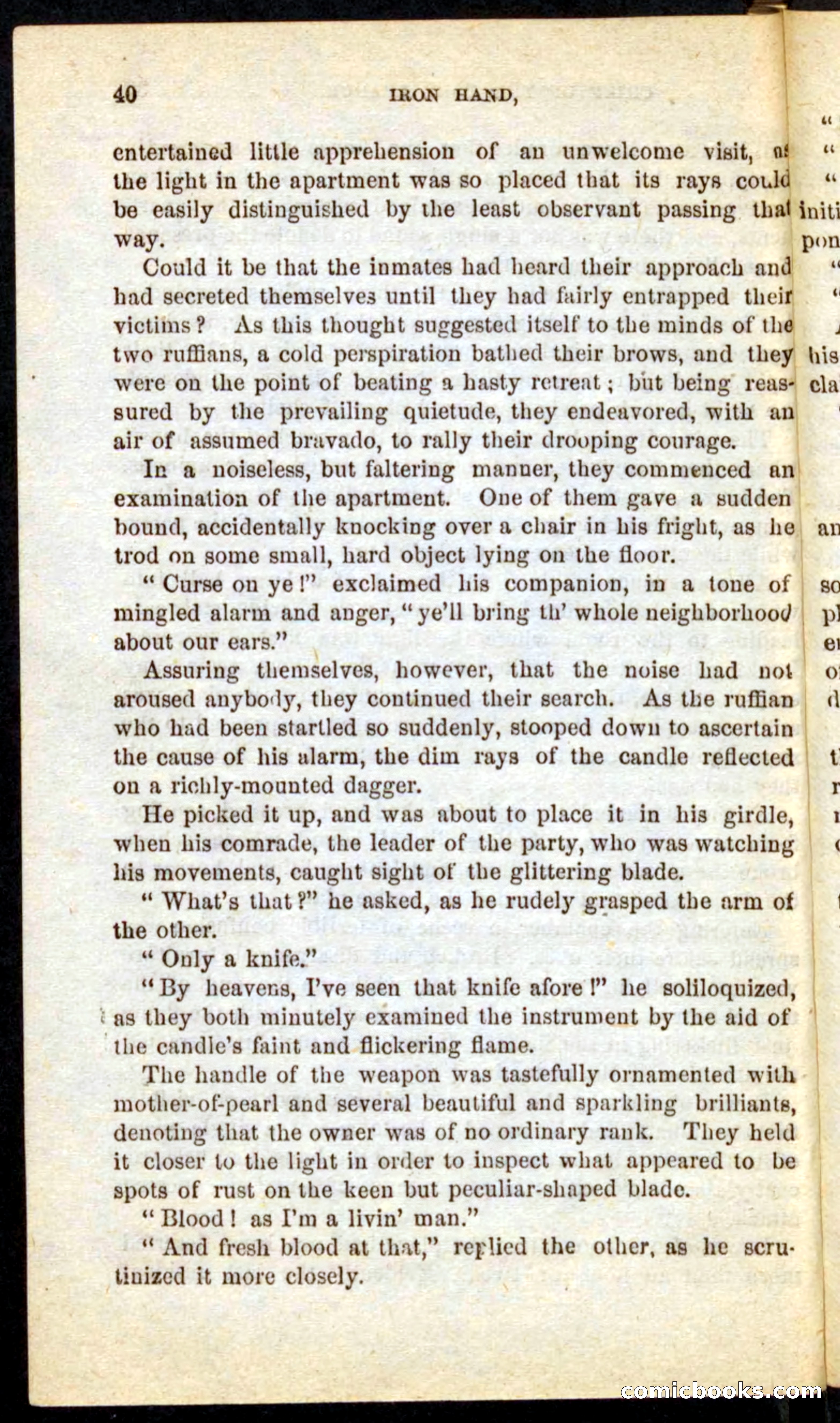Beadle's Pocket Novels No. 68: Iron Hand, the Tory Chief — page 36 of 100