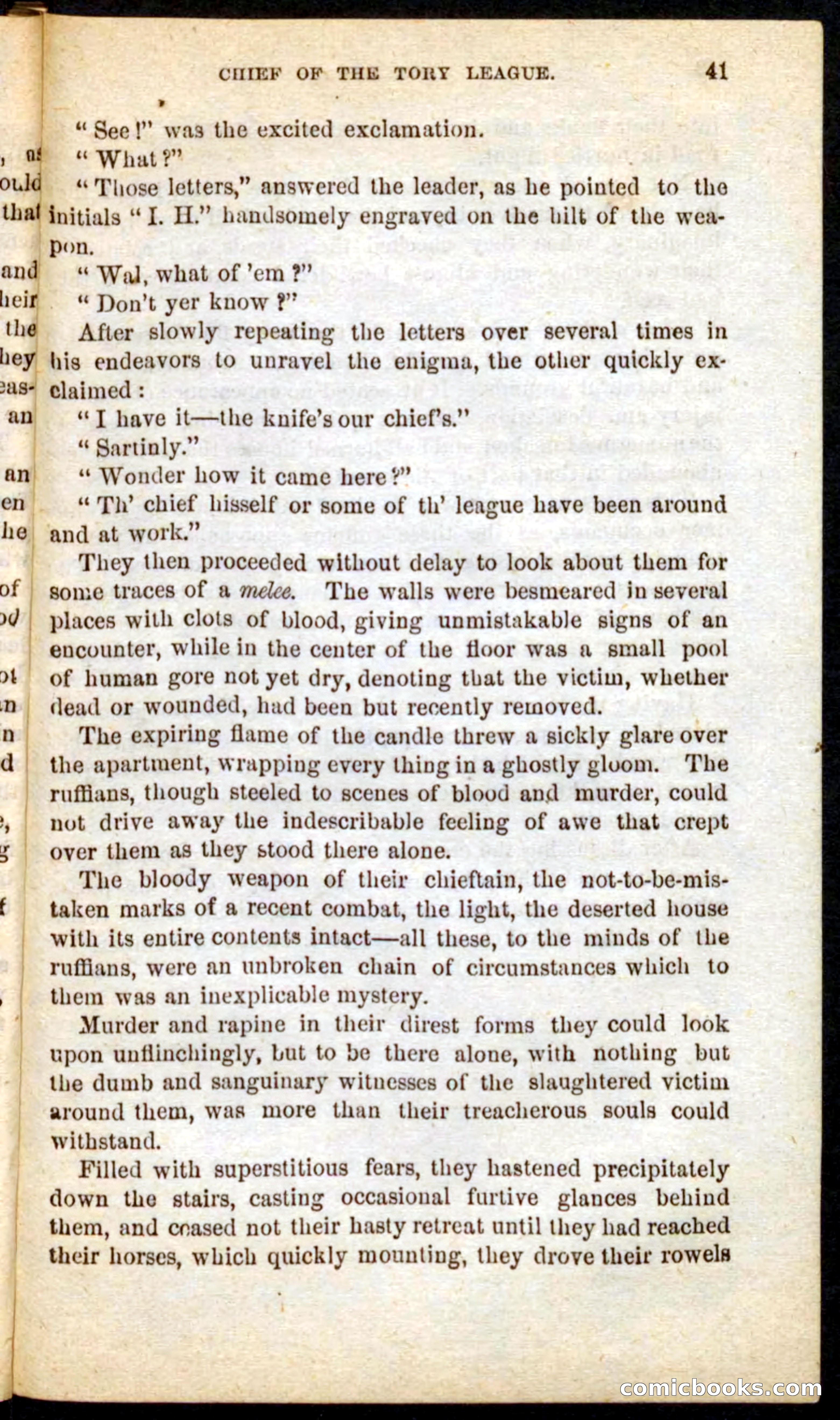 Beadle's Pocket Novels No. 68: Iron Hand, the Tory Chief — page 37 of 100