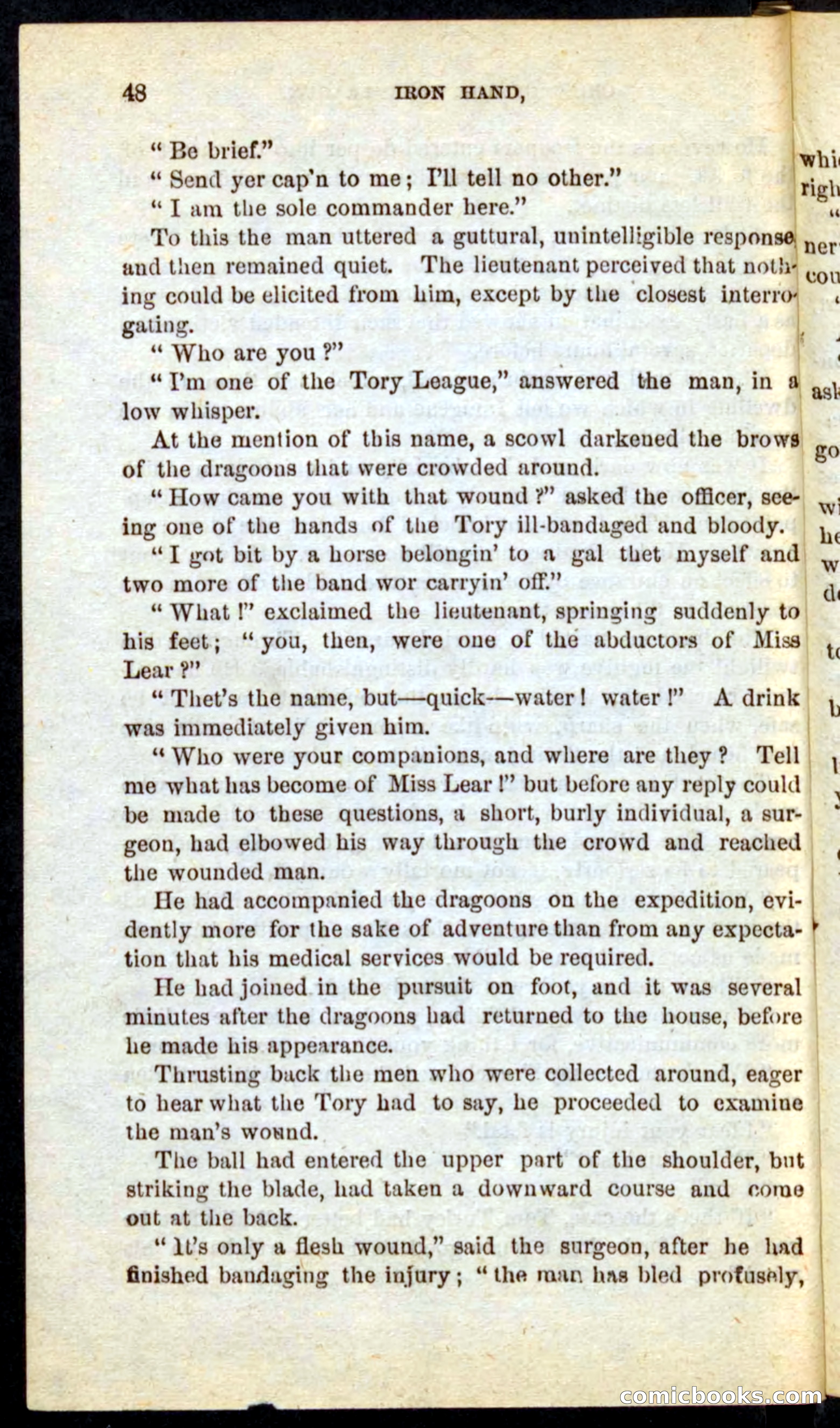 Beadle's Pocket Novels No. 68: Iron Hand, the Tory Chief — page 44 of 100