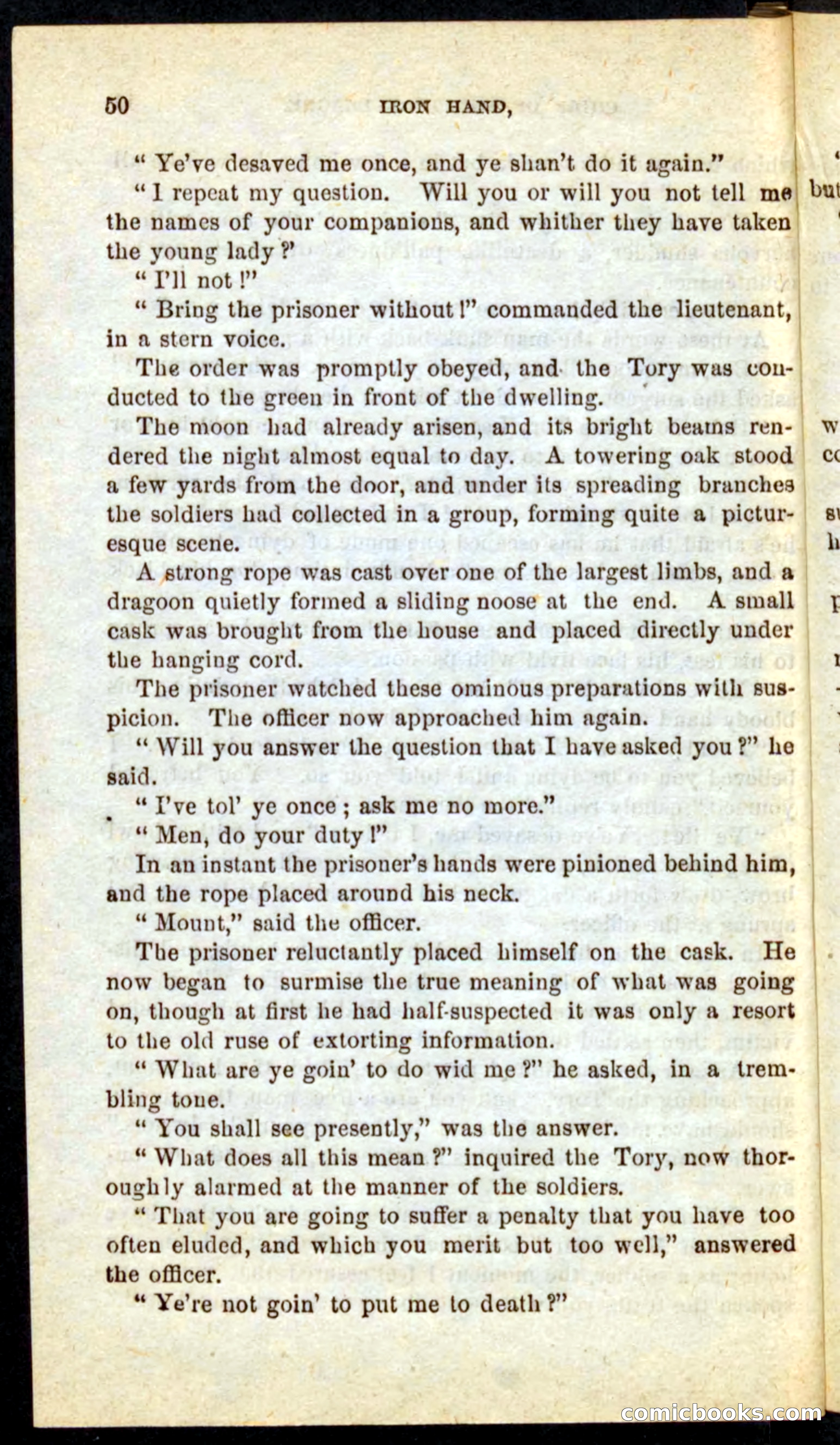 Beadle's Pocket Novels No. 68: Iron Hand, the Tory Chief — page 46 of 100