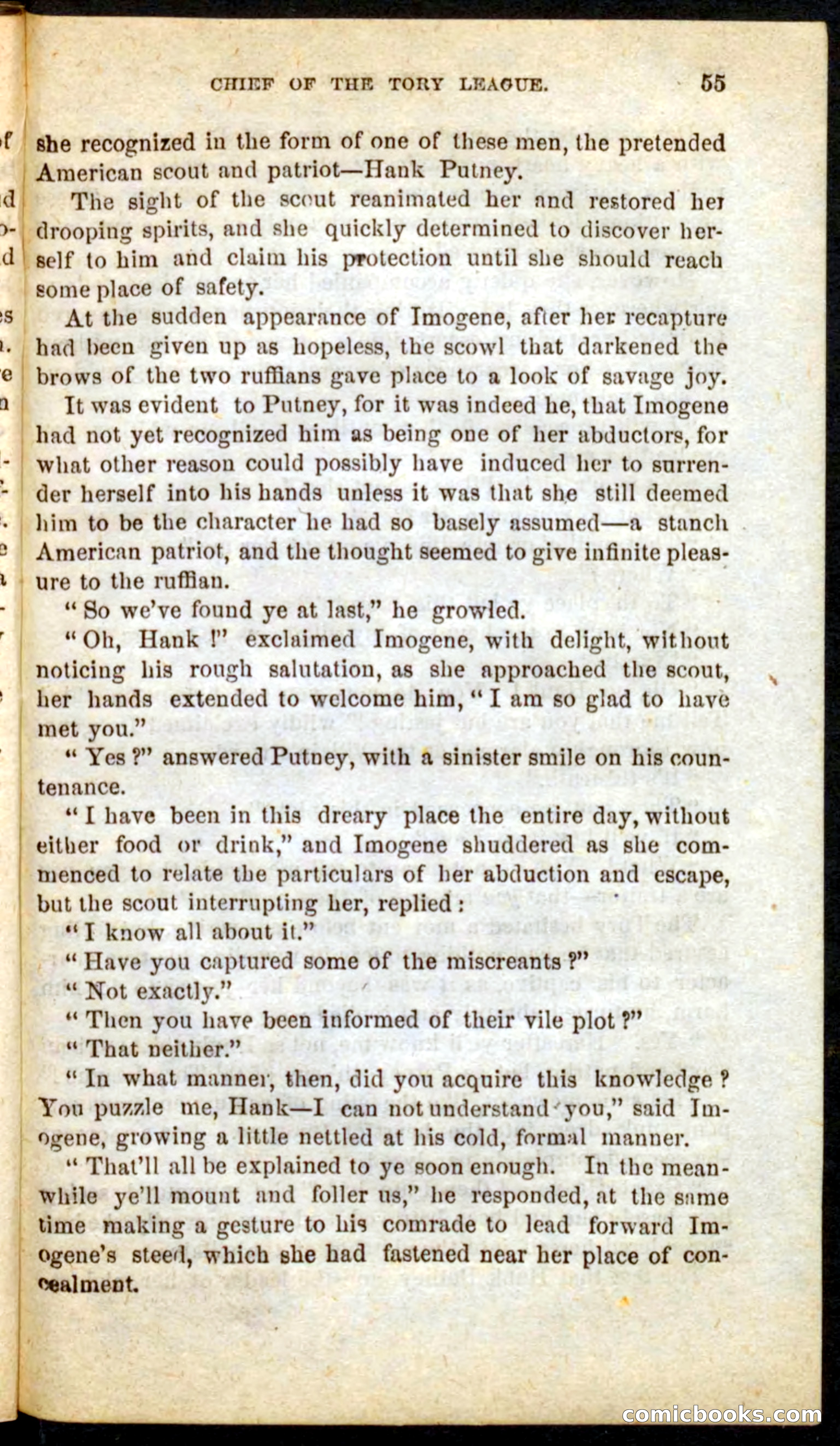 Beadle's Pocket Novels No. 68: Iron Hand, the Tory Chief — page 51 of 100
