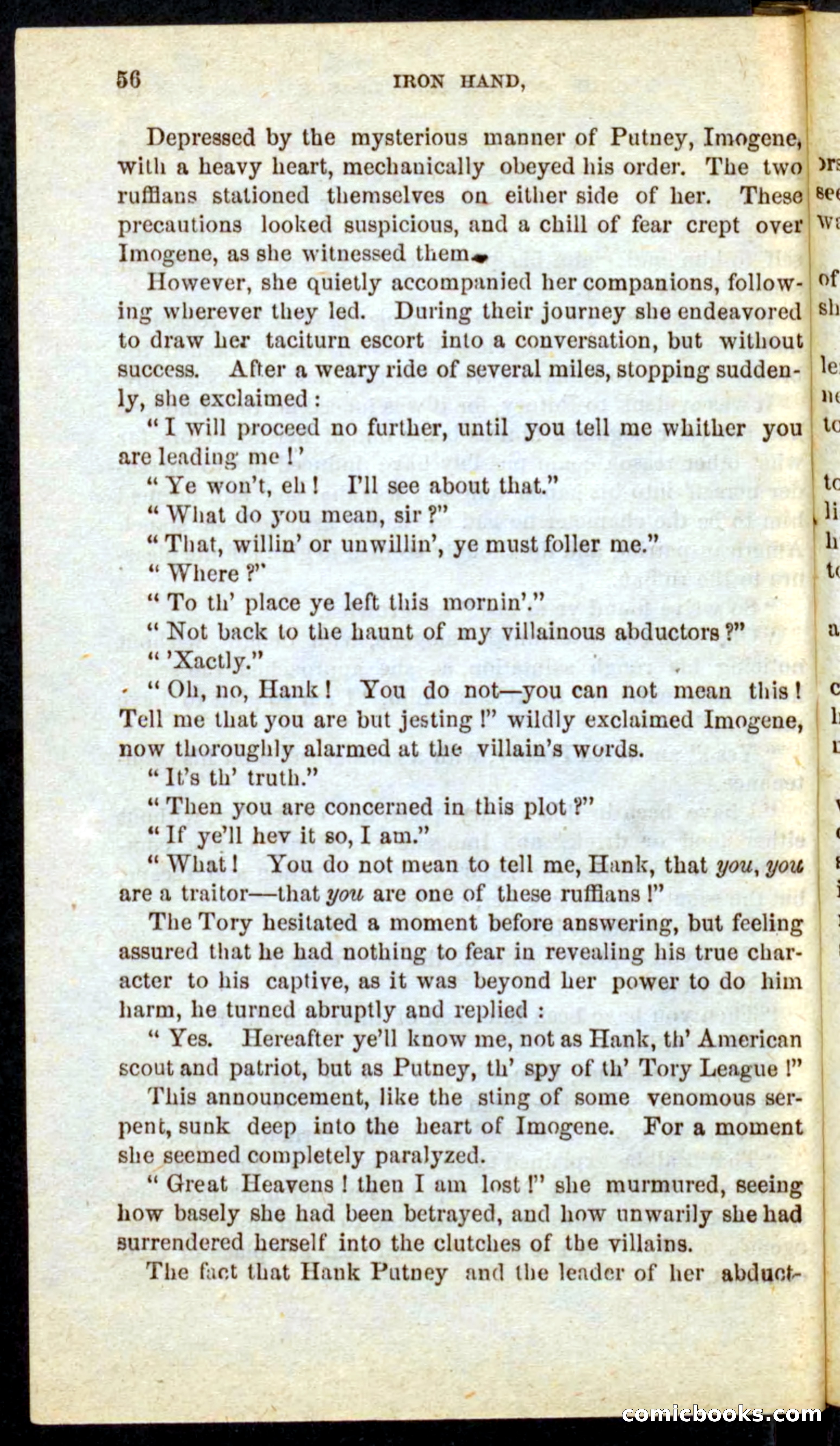 Beadle's Pocket Novels No. 68: Iron Hand, the Tory Chief — page 52 of 100