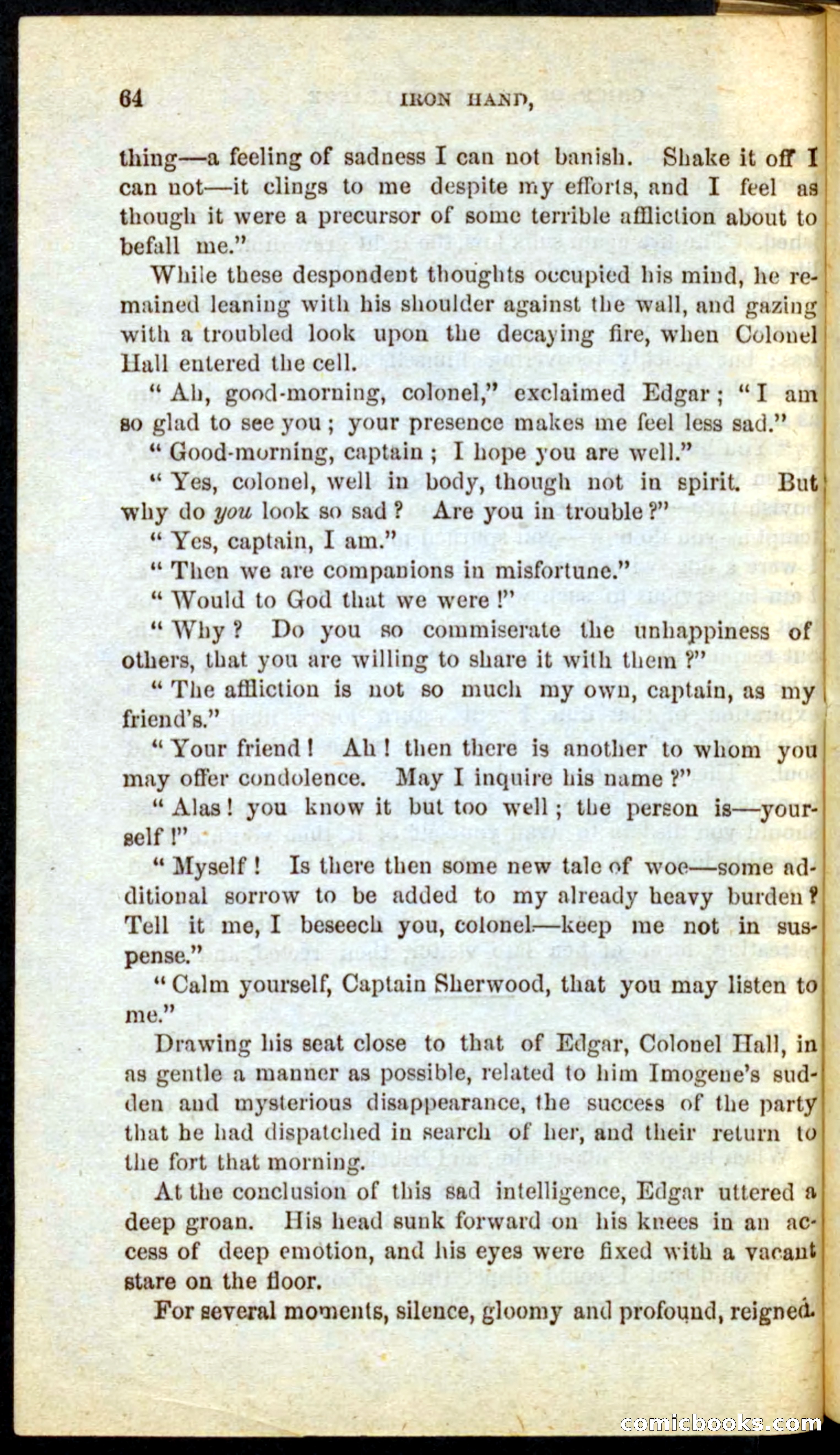 Beadle's Pocket Novels No. 68: Iron Hand, the Tory Chief — page 60 of 100