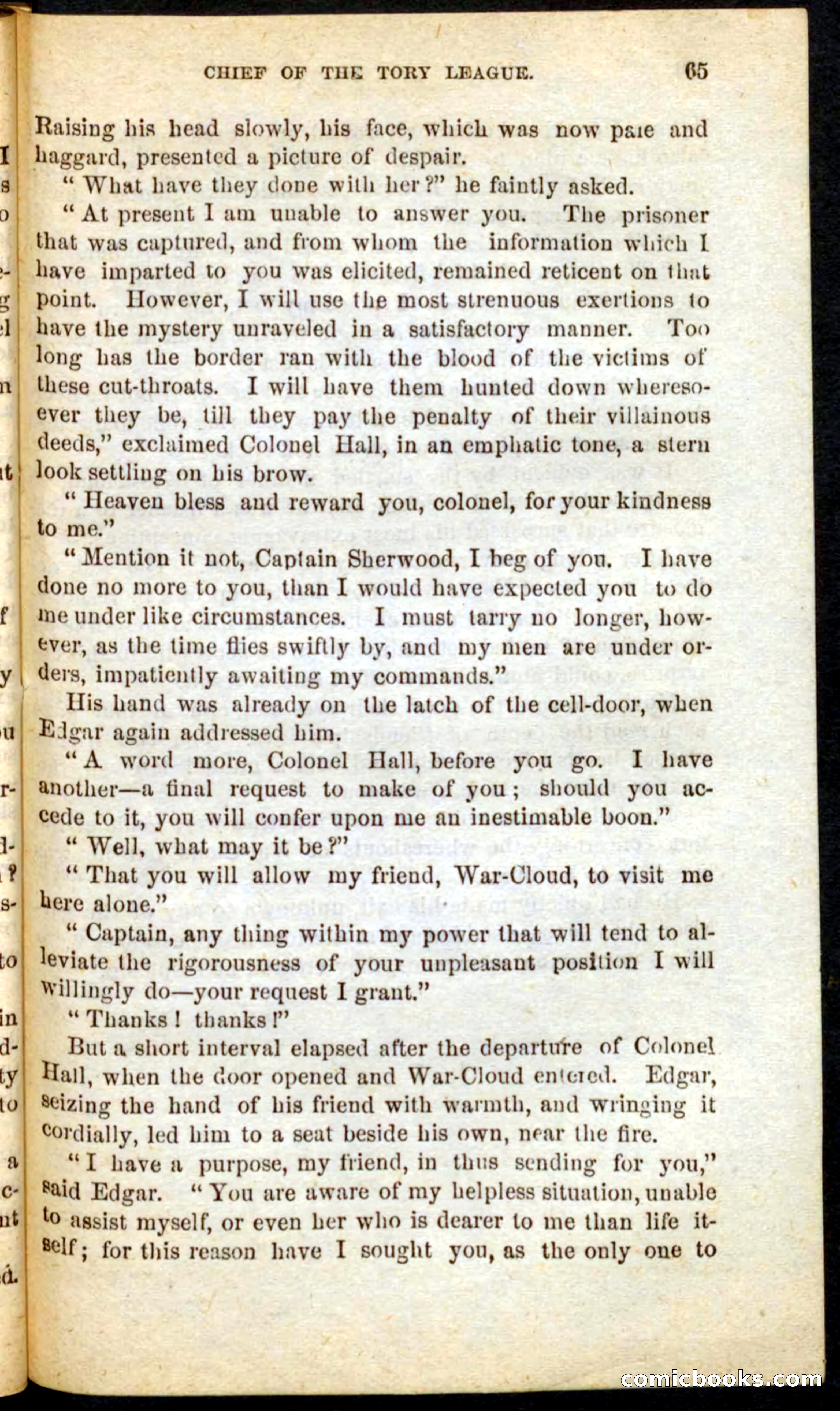 Beadle's Pocket Novels No. 68: Iron Hand, the Tory Chief — page 61 of 100