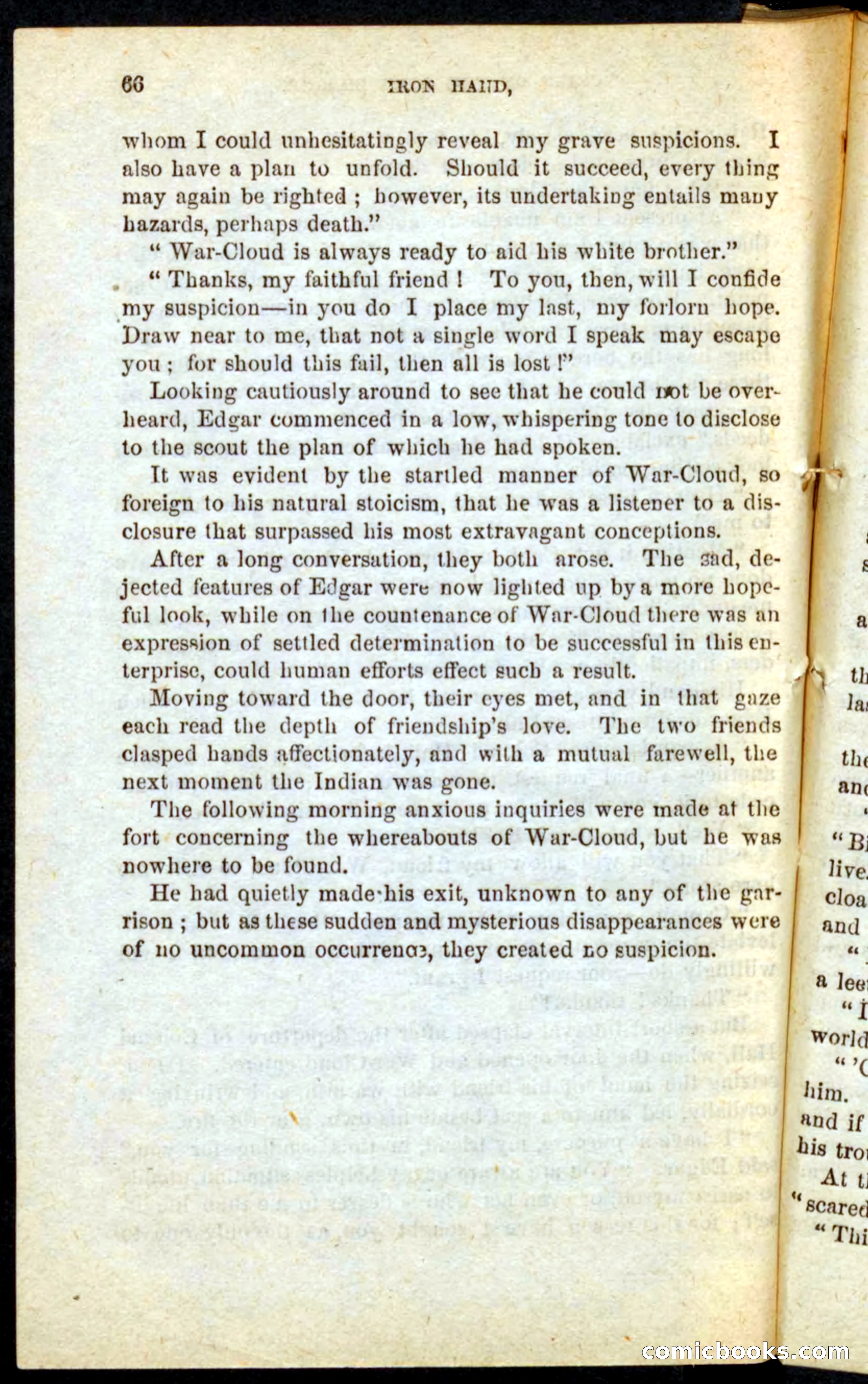 Beadle's Pocket Novels No. 68: Iron Hand, the Tory Chief — page 62 of 100